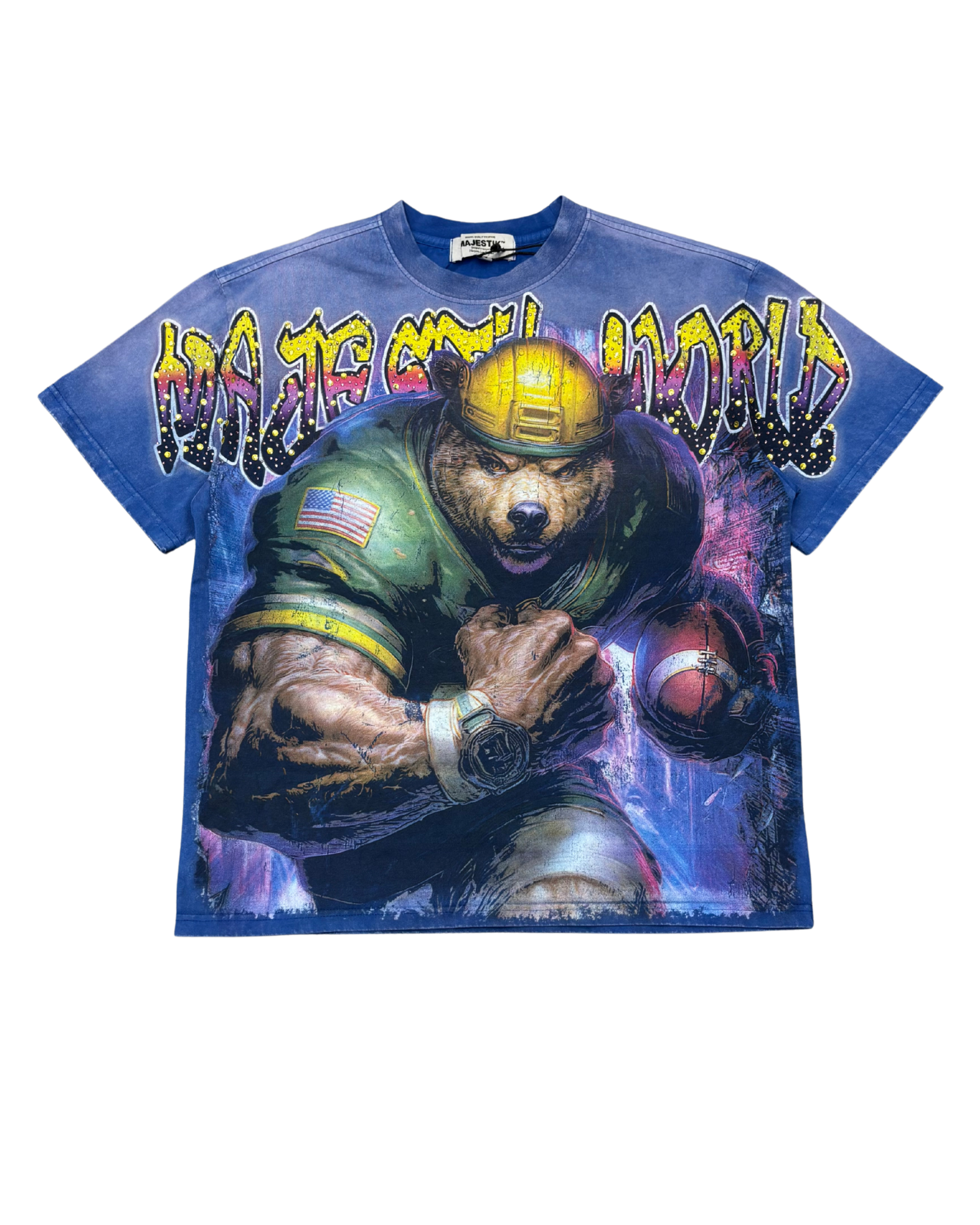 Mens Football Bear Shirt