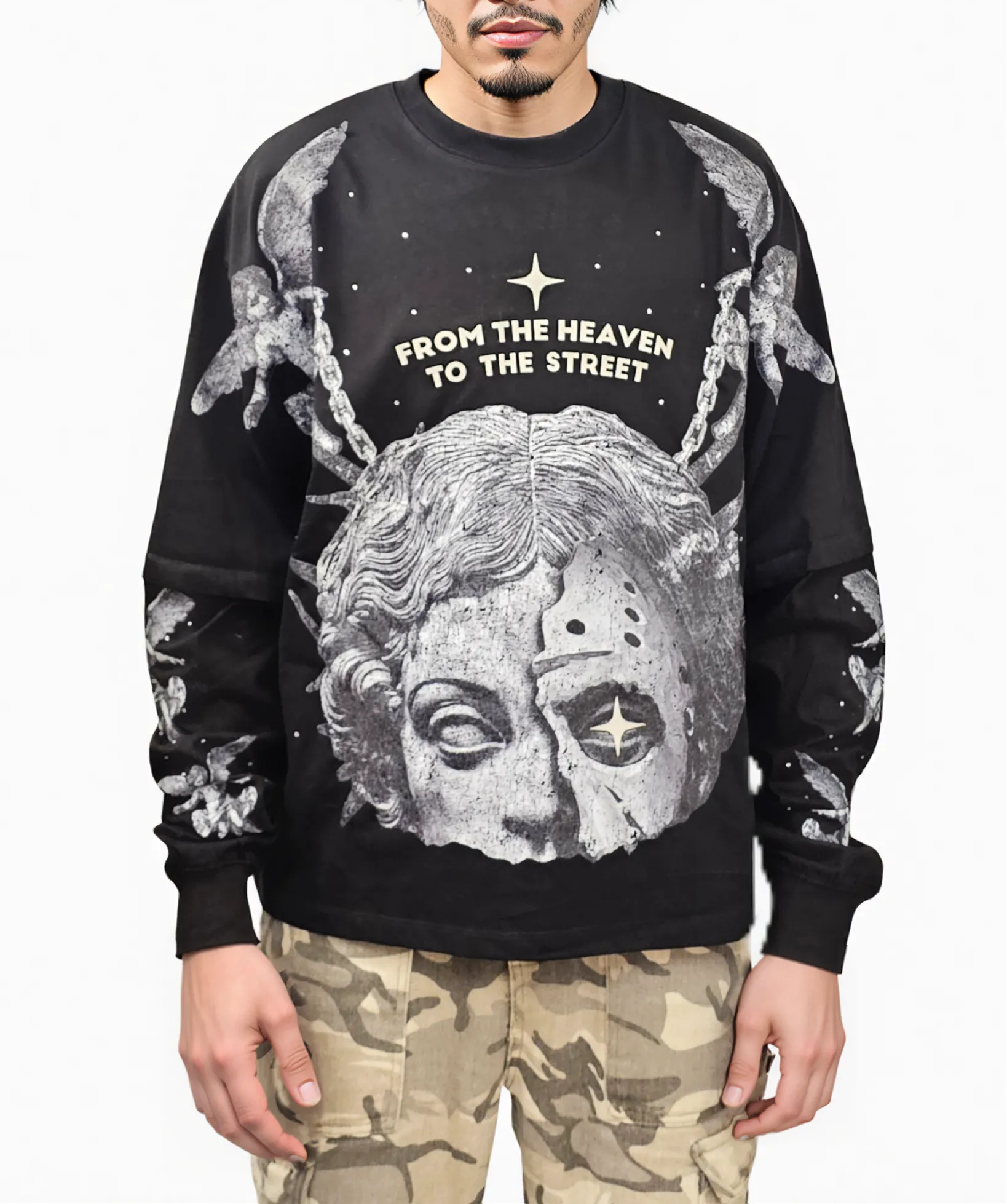 Heaven Hell Full sleeve Shirt