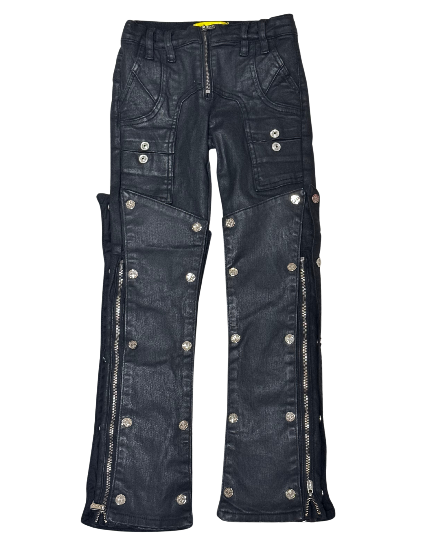 Obsidian Buckled Stack Jean