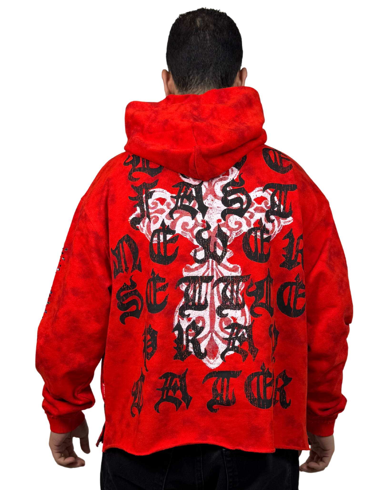 Half Saint Face Hoodie