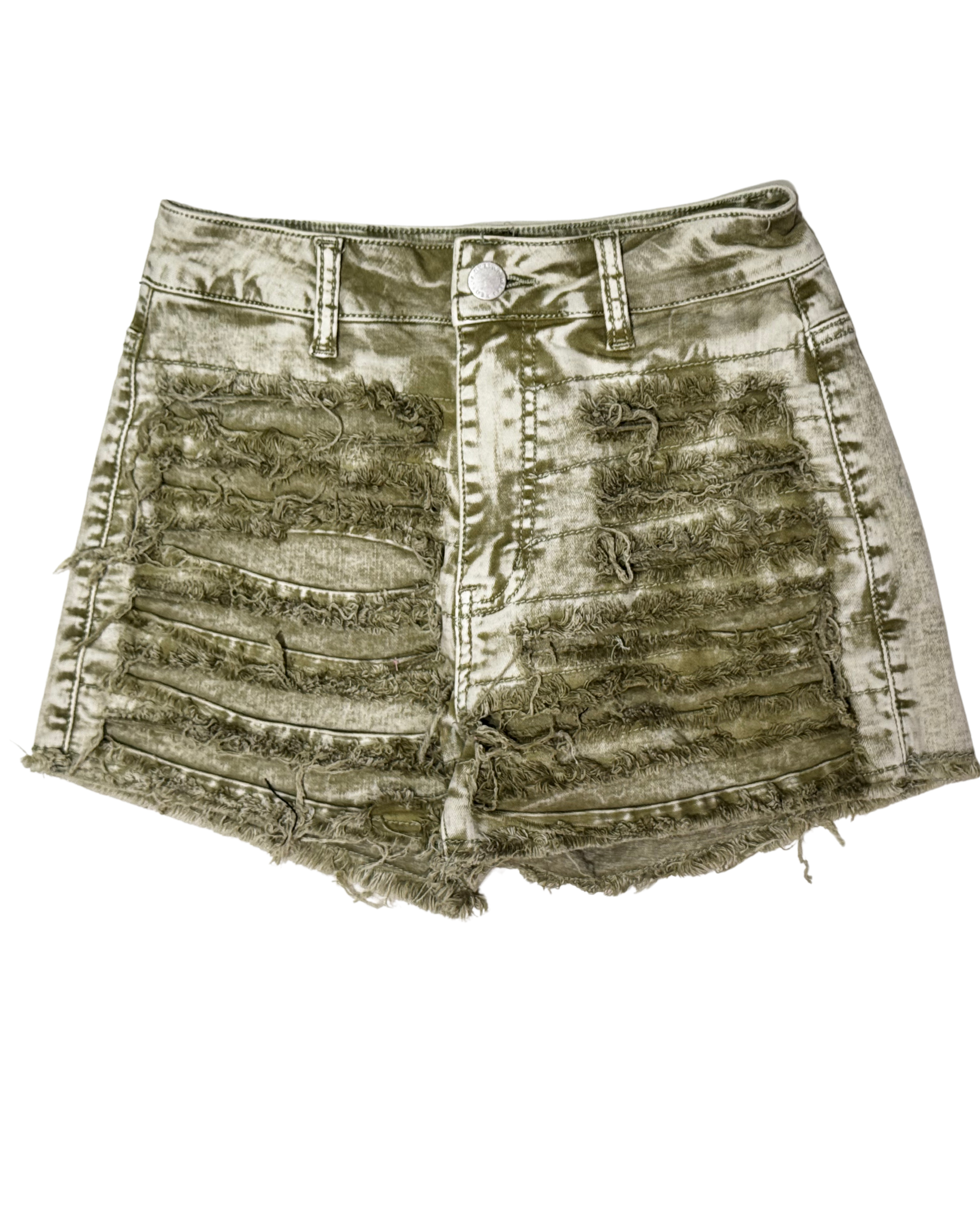 High Waisted Jean Shorts