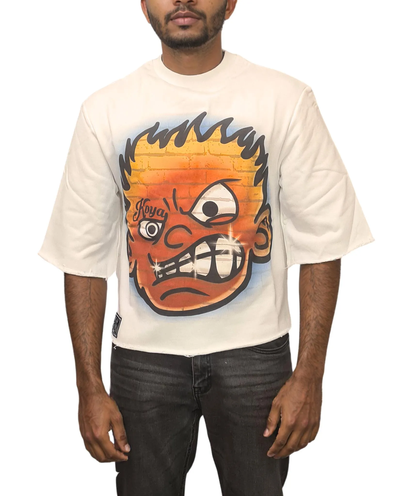 Mens Grumpy Kid Fleece Shirt