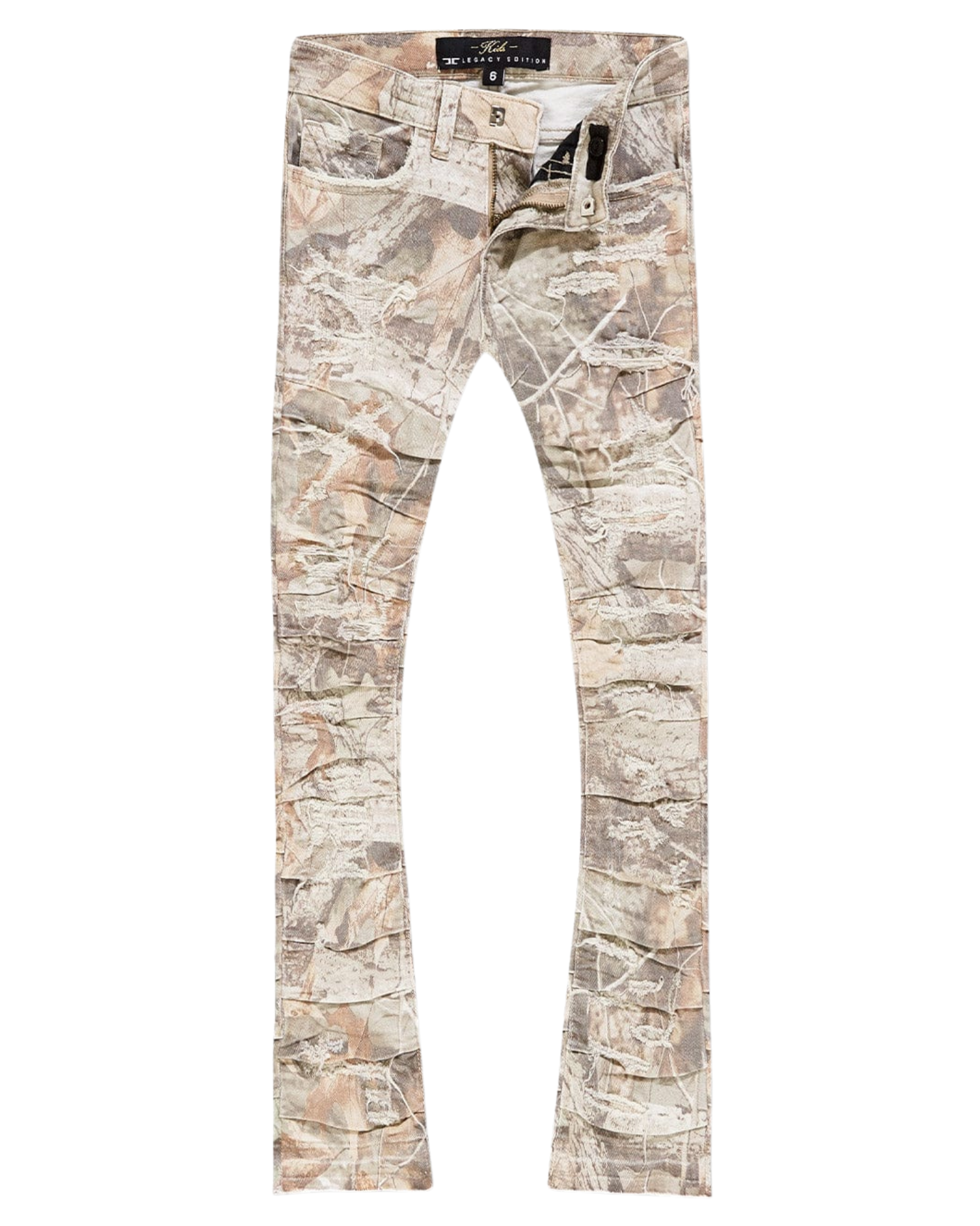 Kids Stacked Ripple Jeans 1157