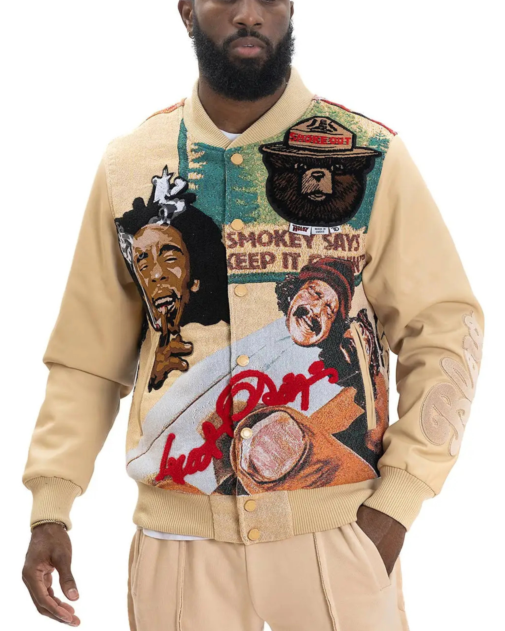 Mens Keep It Clean Blow Wool Jacket