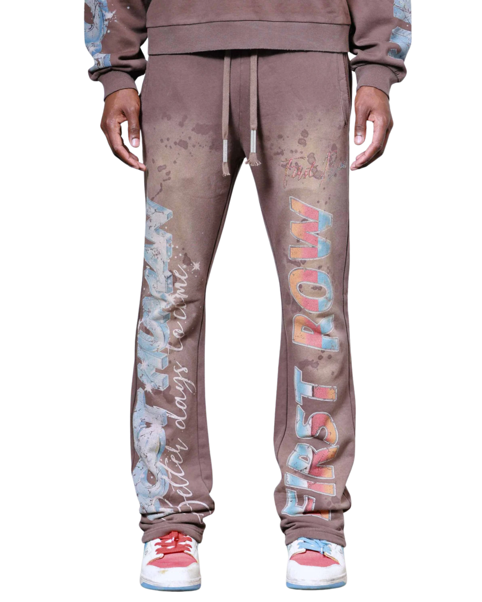 Post Human New Born Stacked Sweatpant