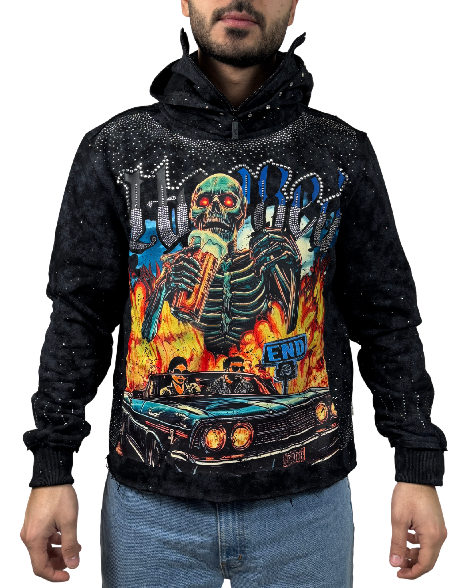I'm On The Highway To Hell Hoodie