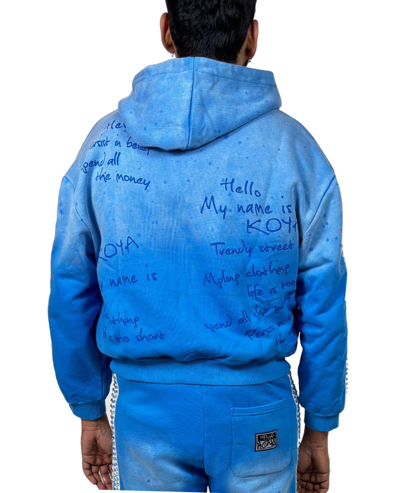 Rhinestone Hoodie KSRS01