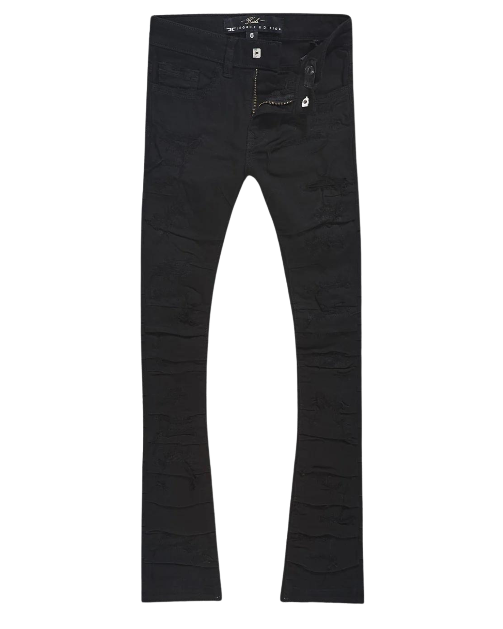 Kids Stacked Ripple Jeans 1157