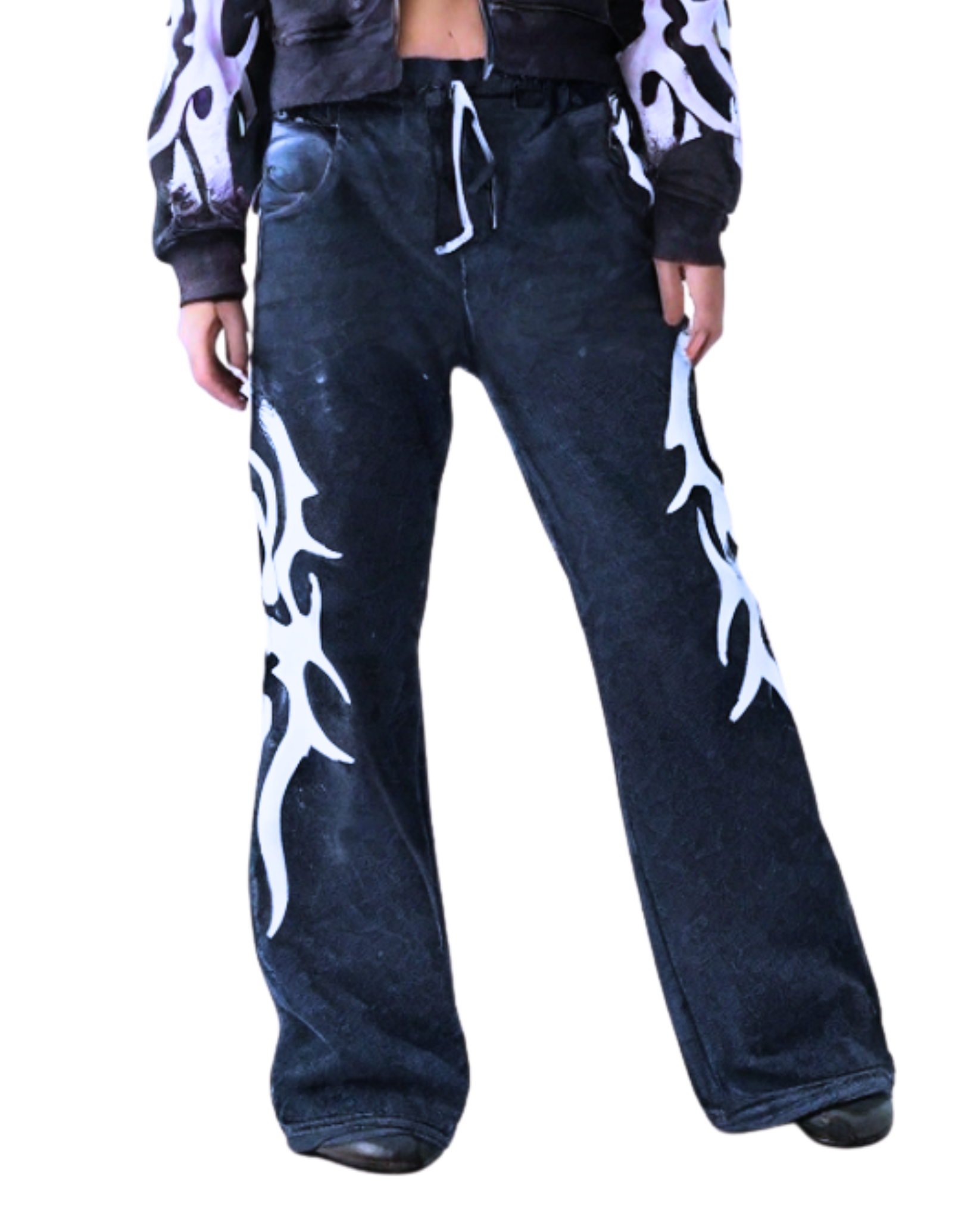 Rhinestone Sweatpant ST3529