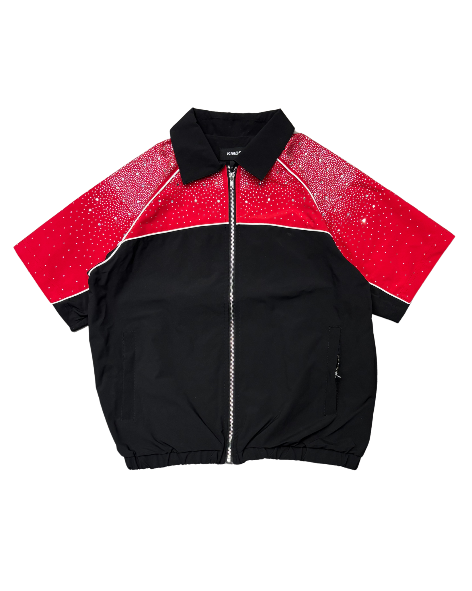 Mens Zip Up Shirt KD267T