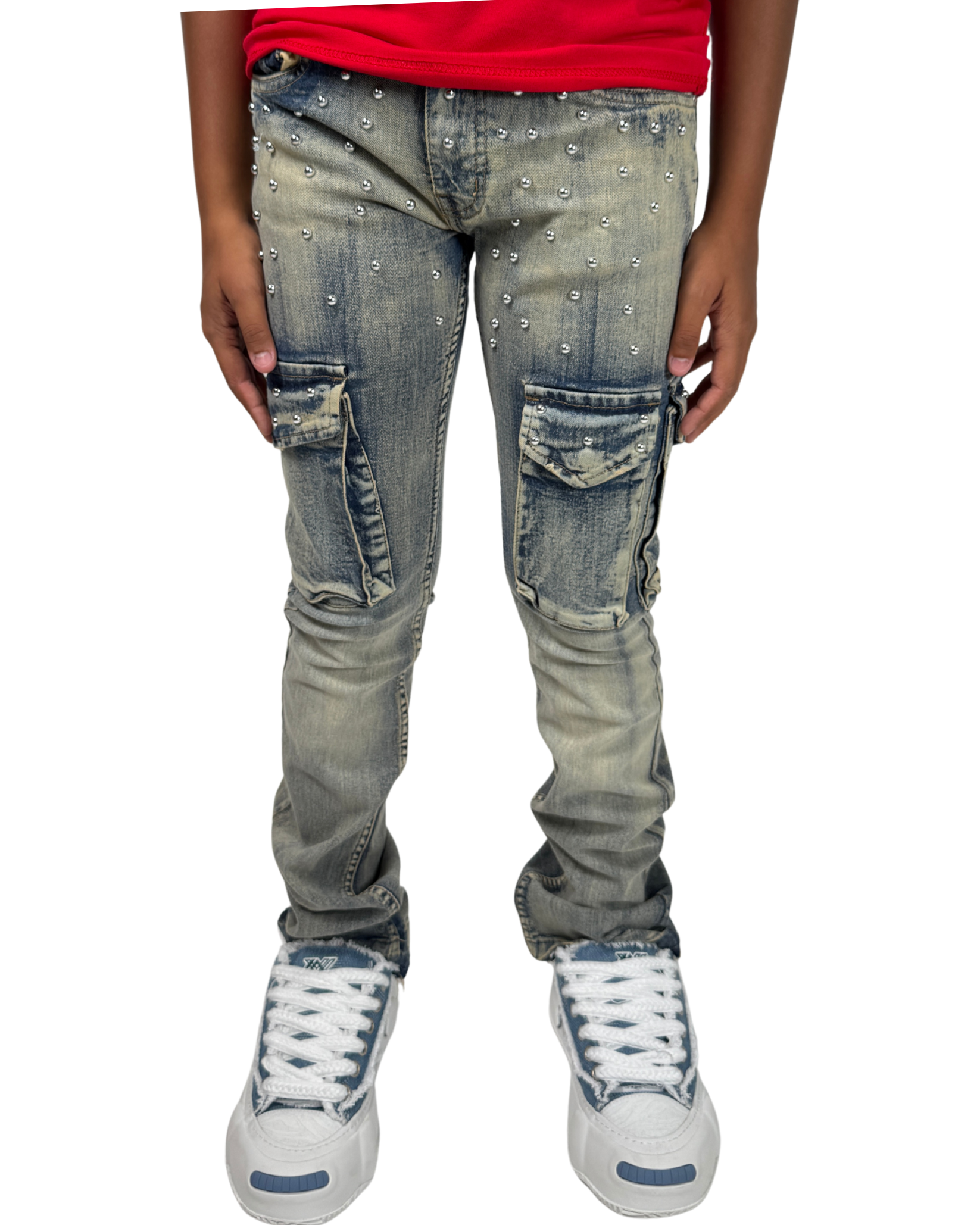 Kids Stacked Jeans 330287