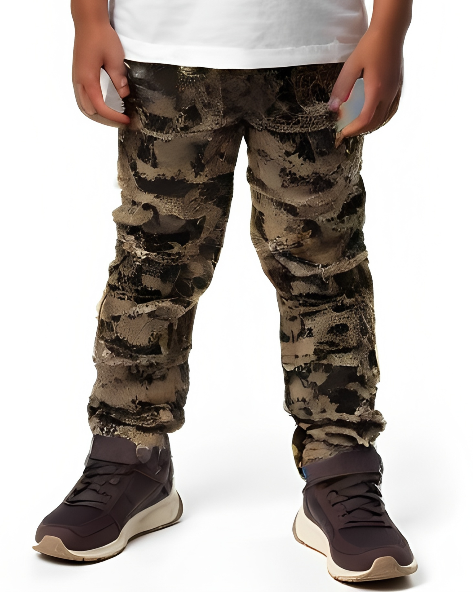 Kids Static Layer Camo Jean 330044