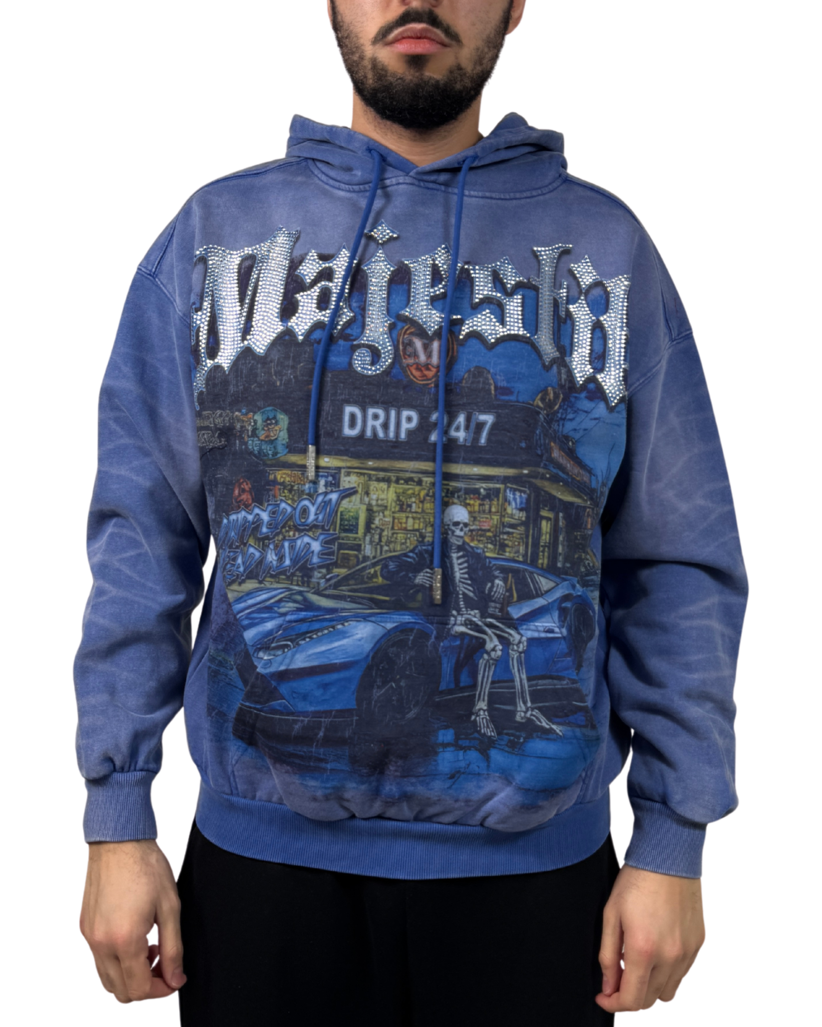 Drip 24/7 Hoodie blue
