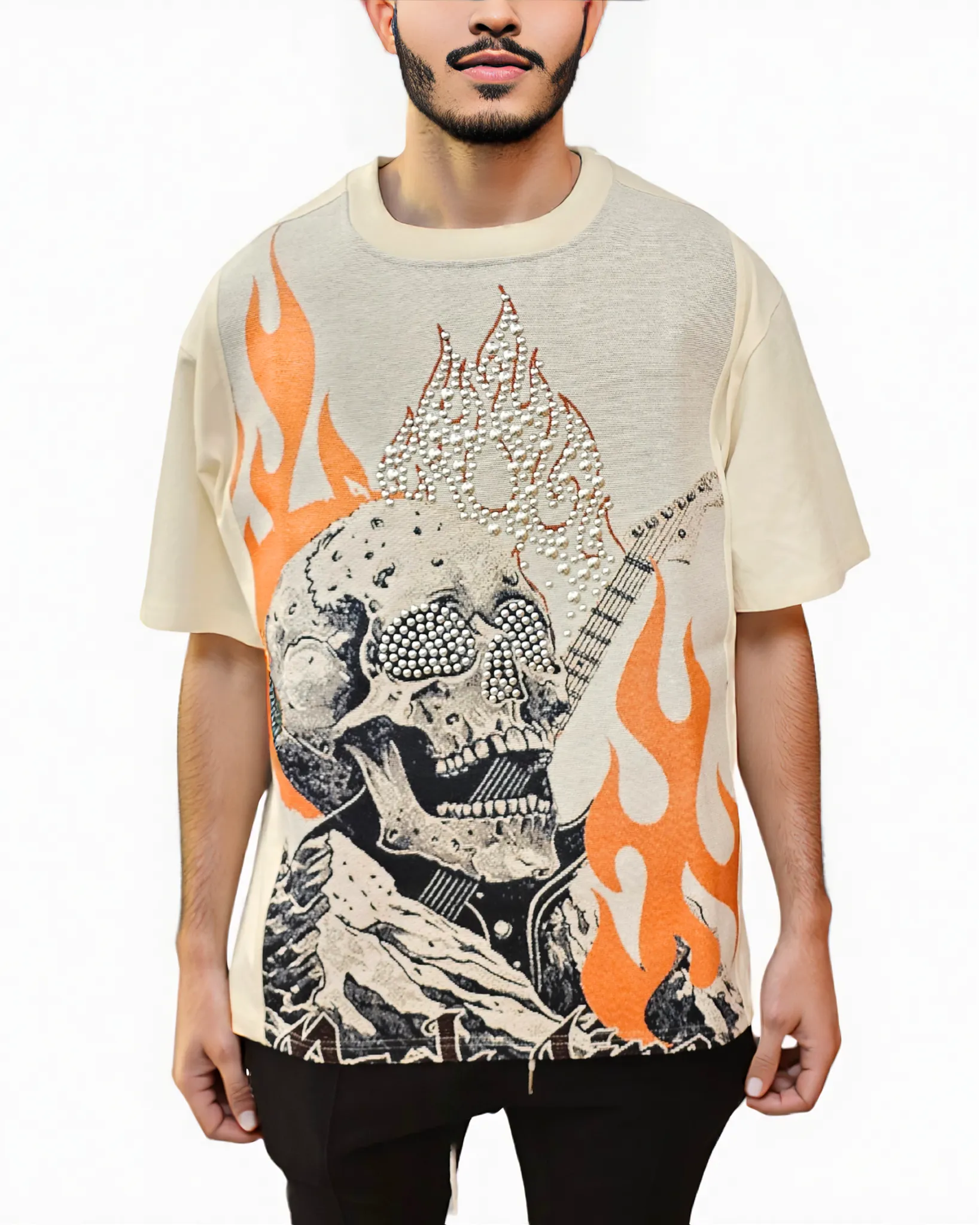 Rock Life Tapestry Cut Shirt
