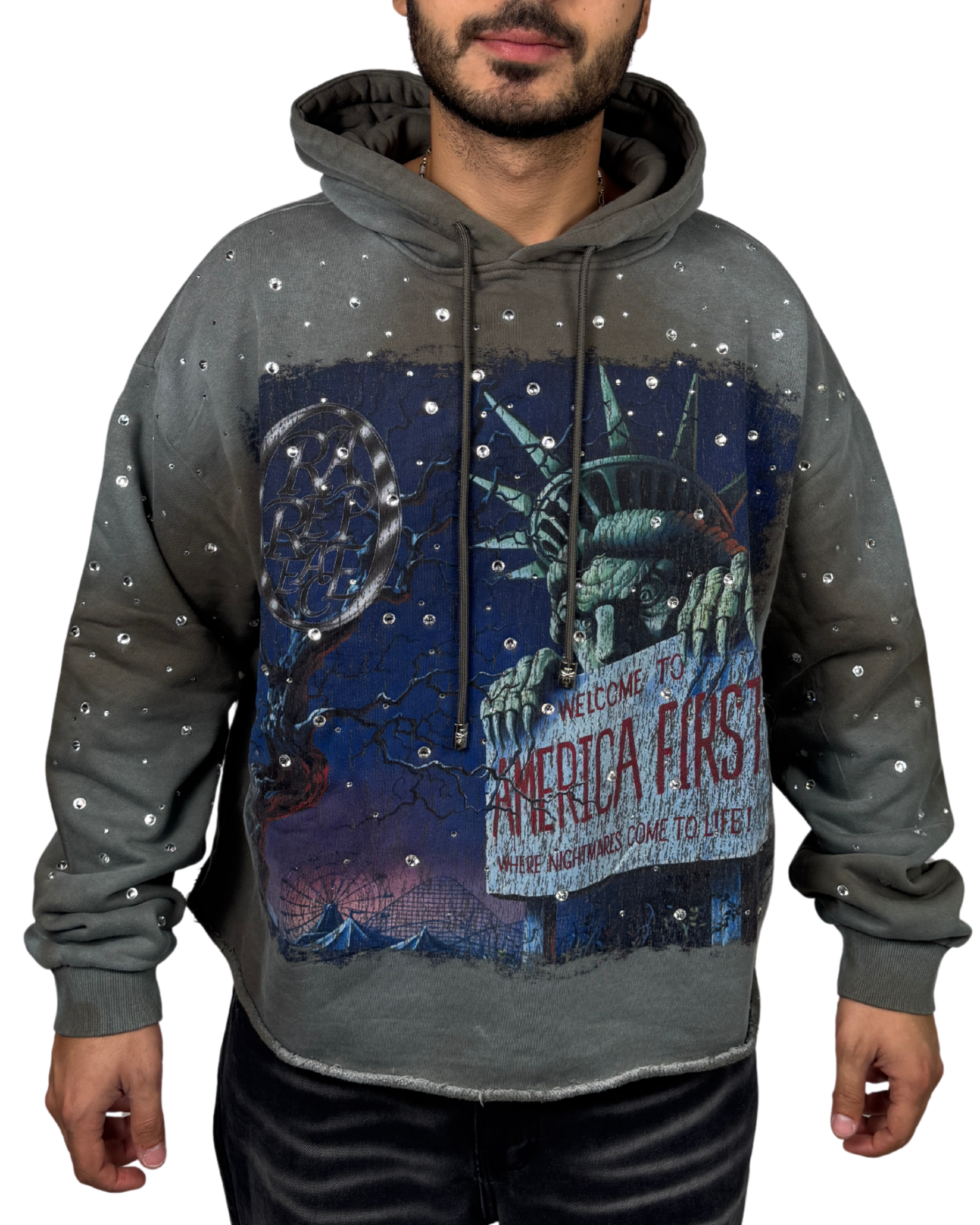 Welcome To America First Hoodie