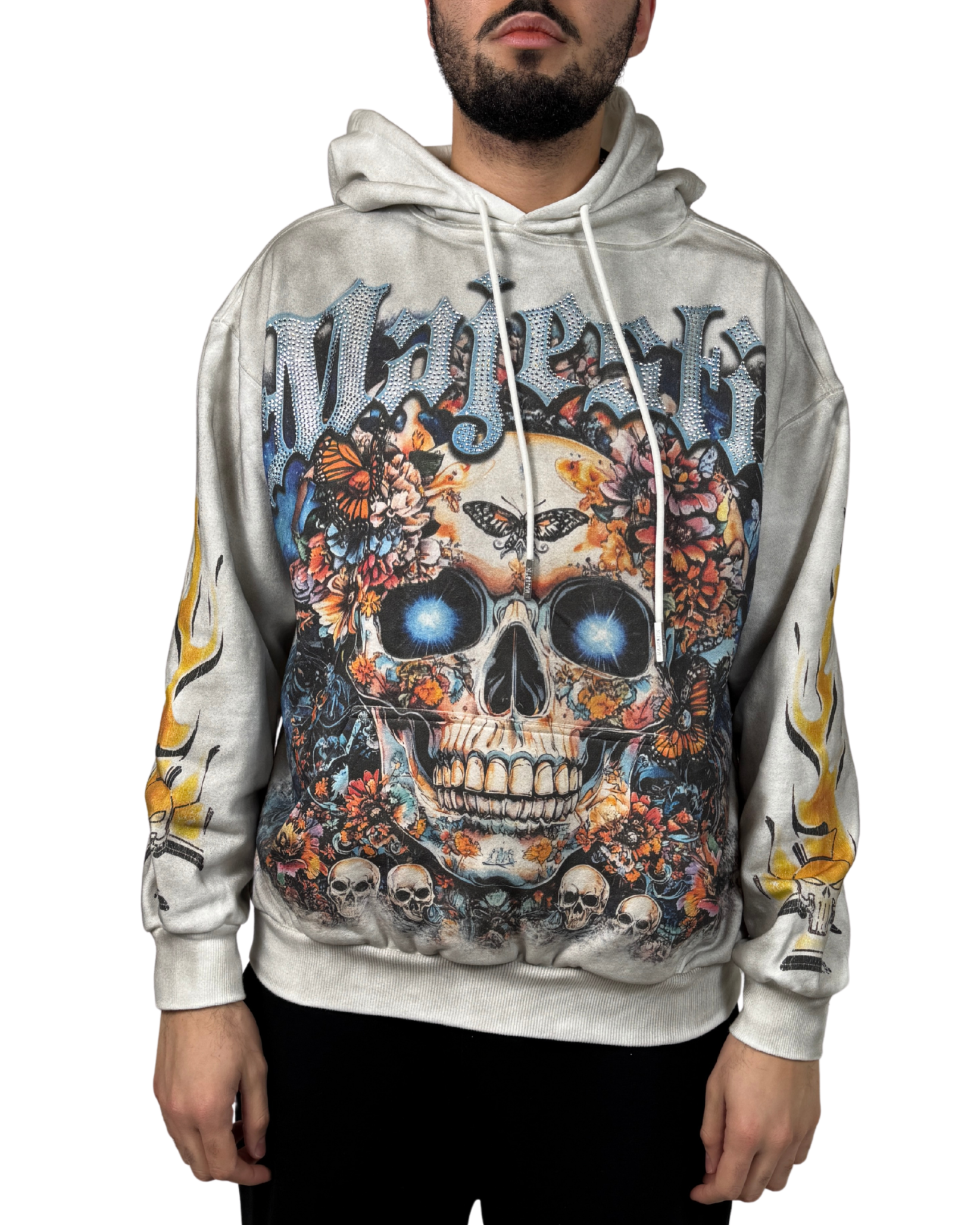 Skeleton with Butterfly hoodie