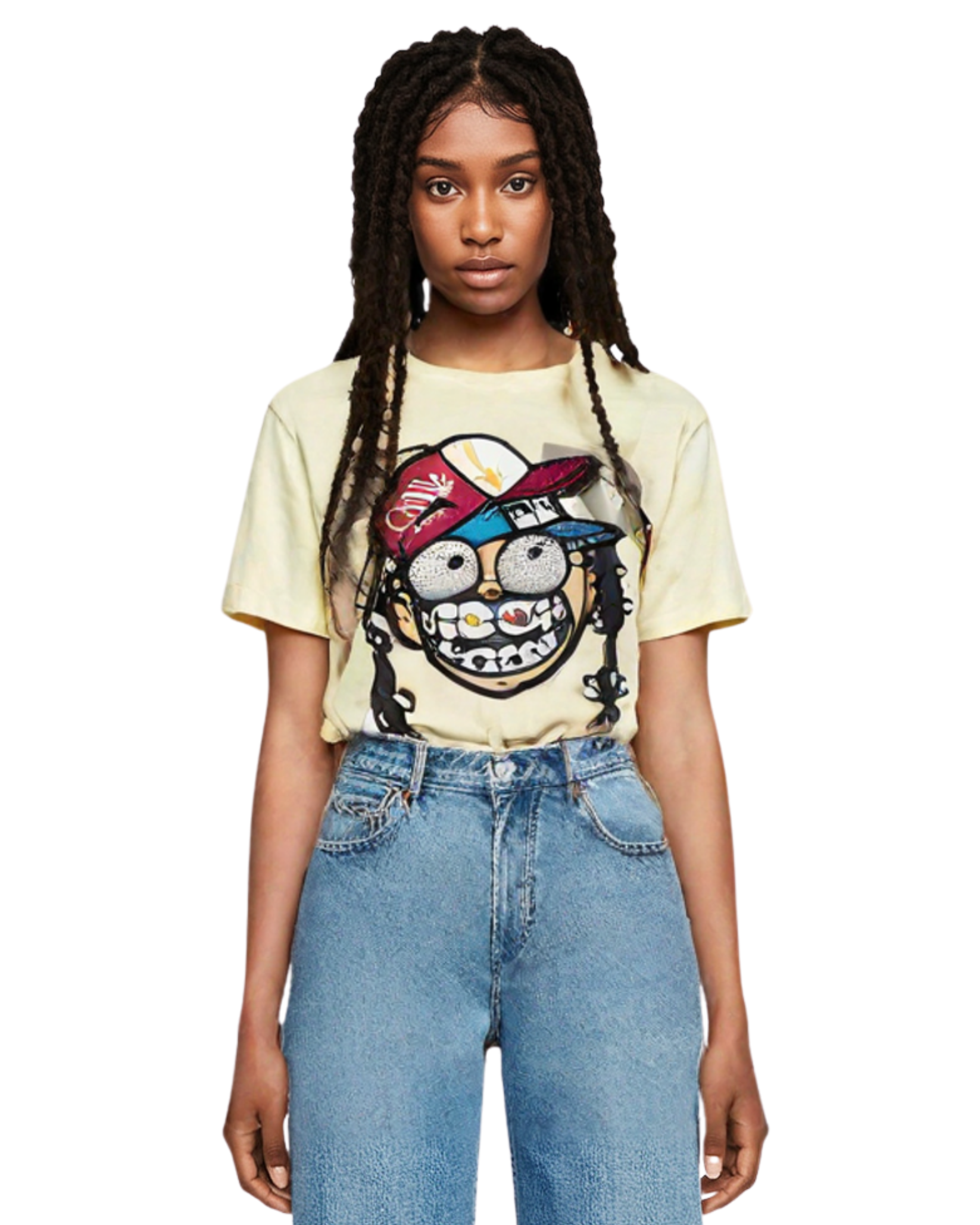 Curls Street Style Crop Top