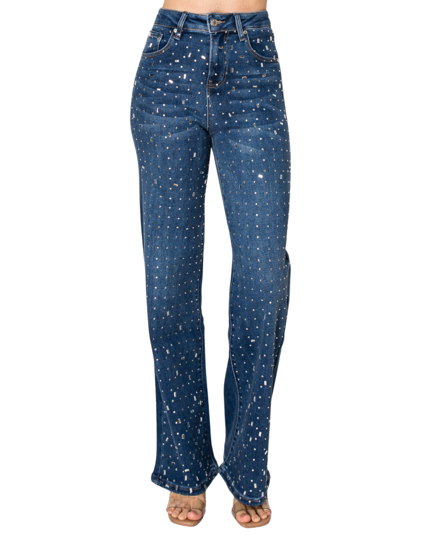 Embellished Boot Cut Jean 2139