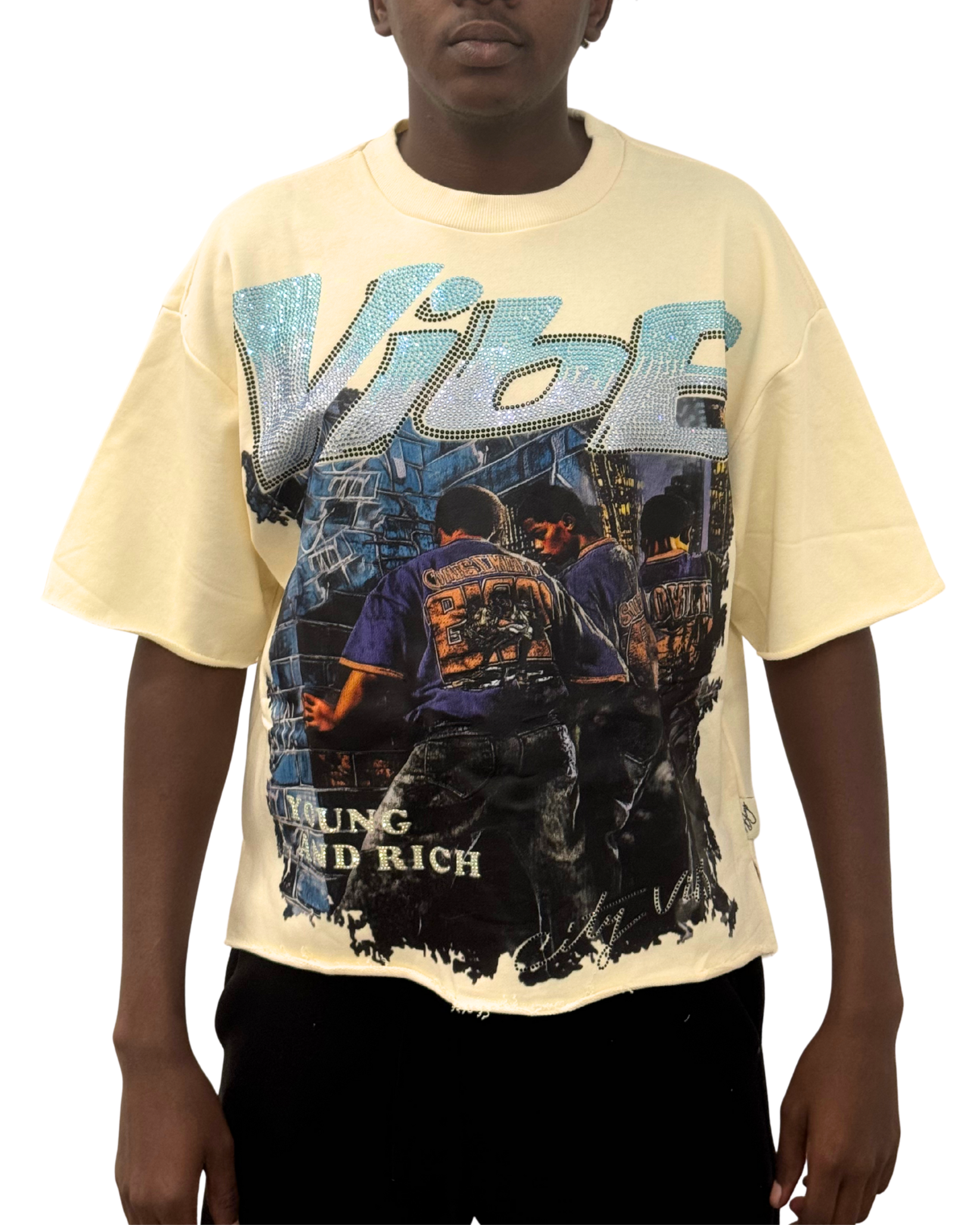Mens Vibe Young And Rich Shirt