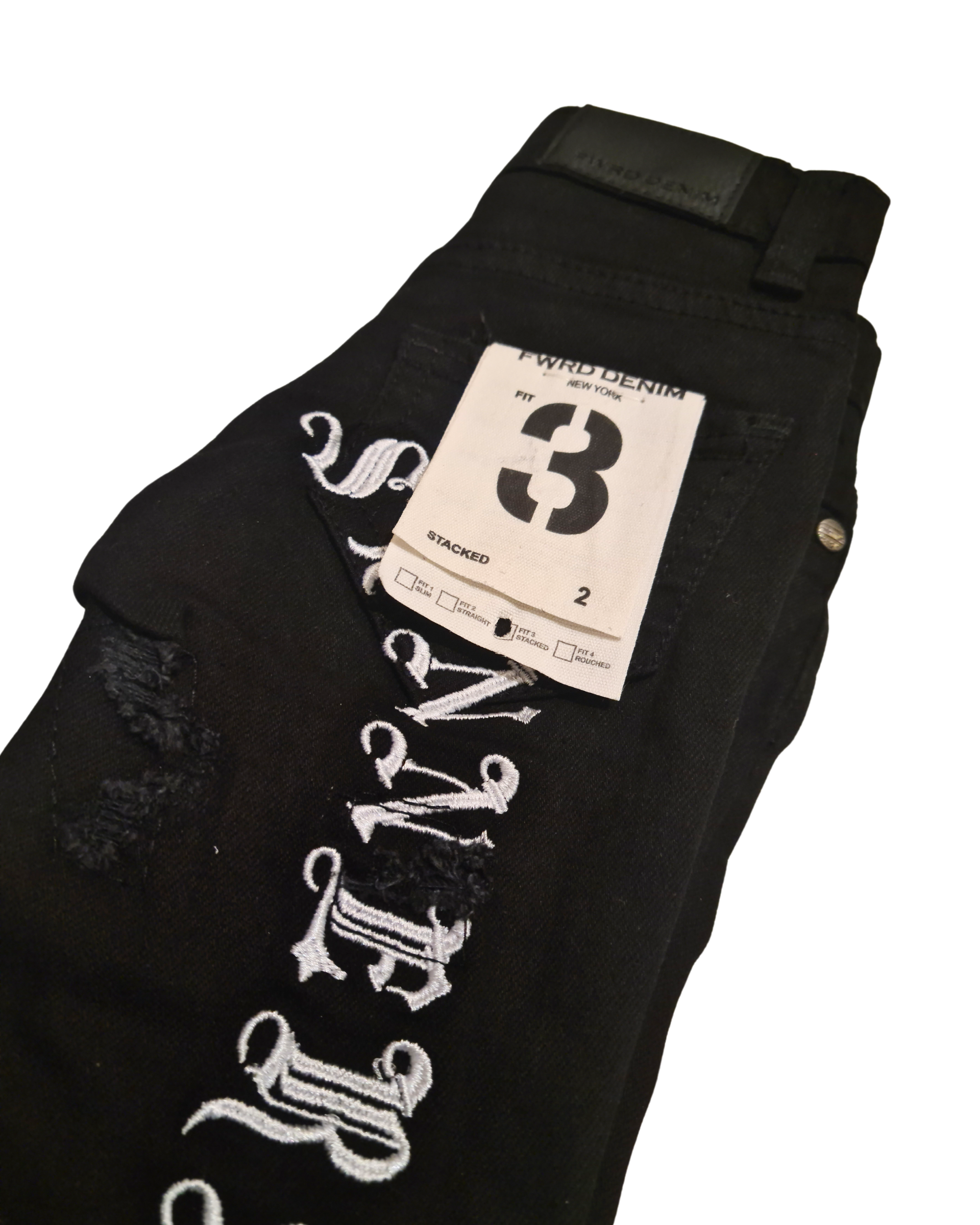 Kids Saints X Sinners Stacked Jeans 33948