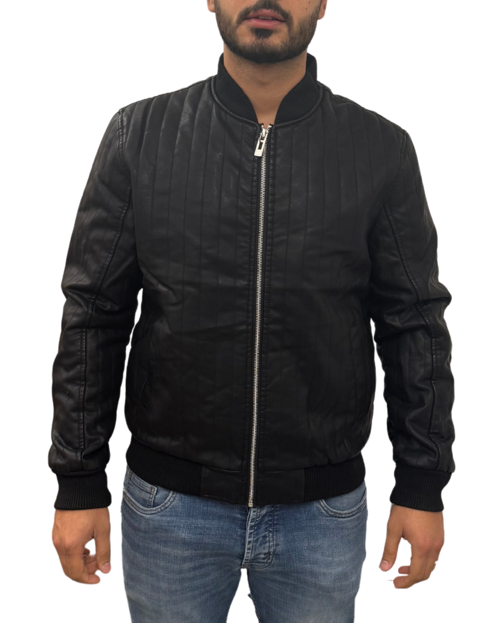 Leather Jacket MJ803