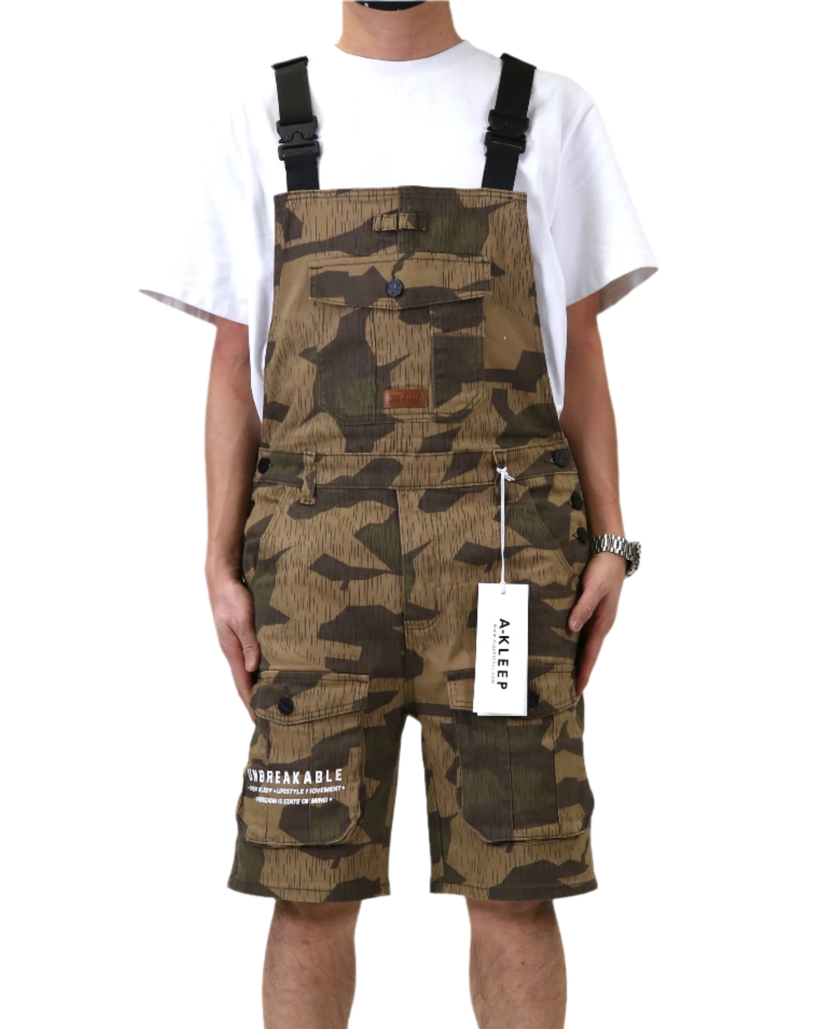 Twill Overall Short