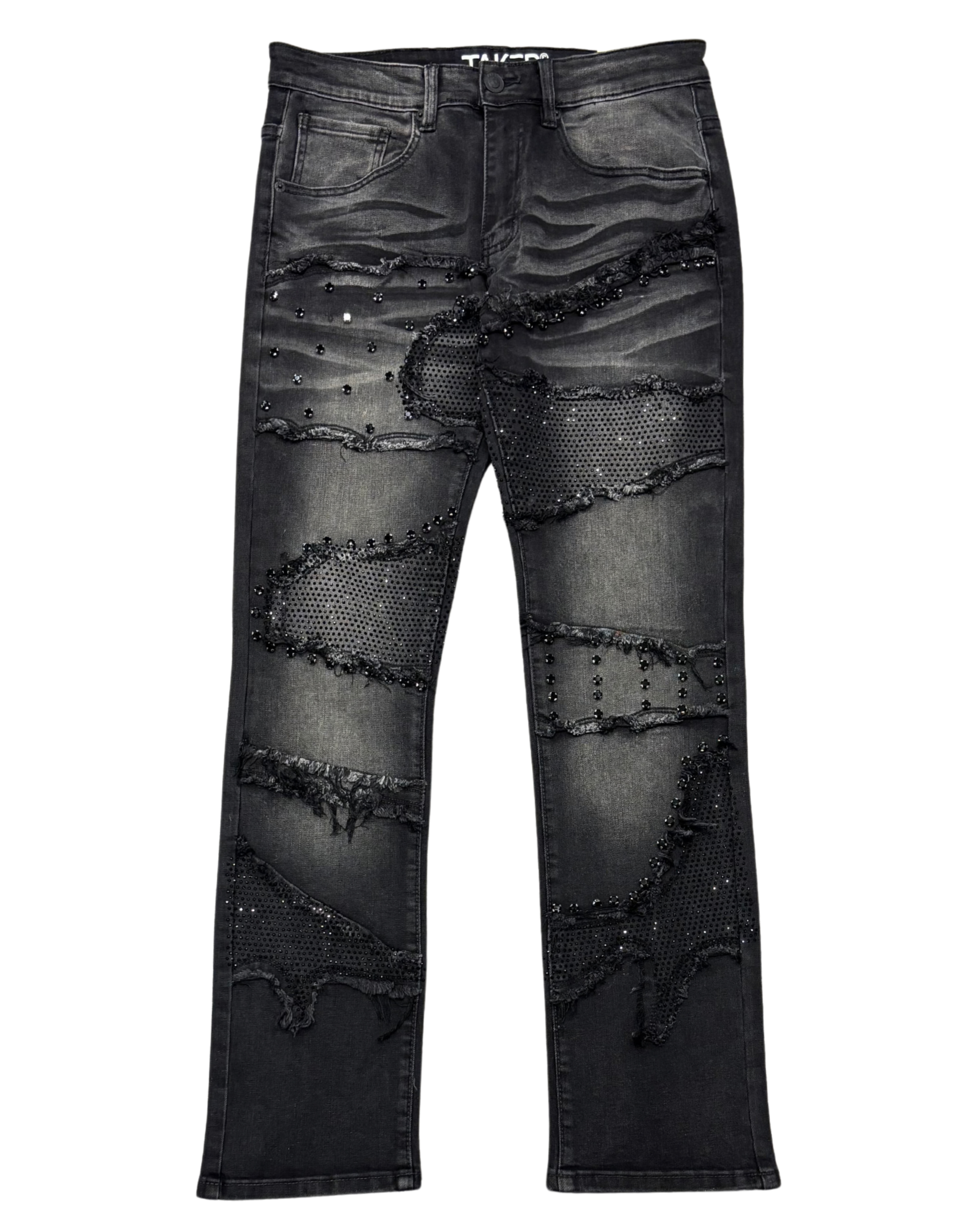 Mens Slim Straight Jeans T5043