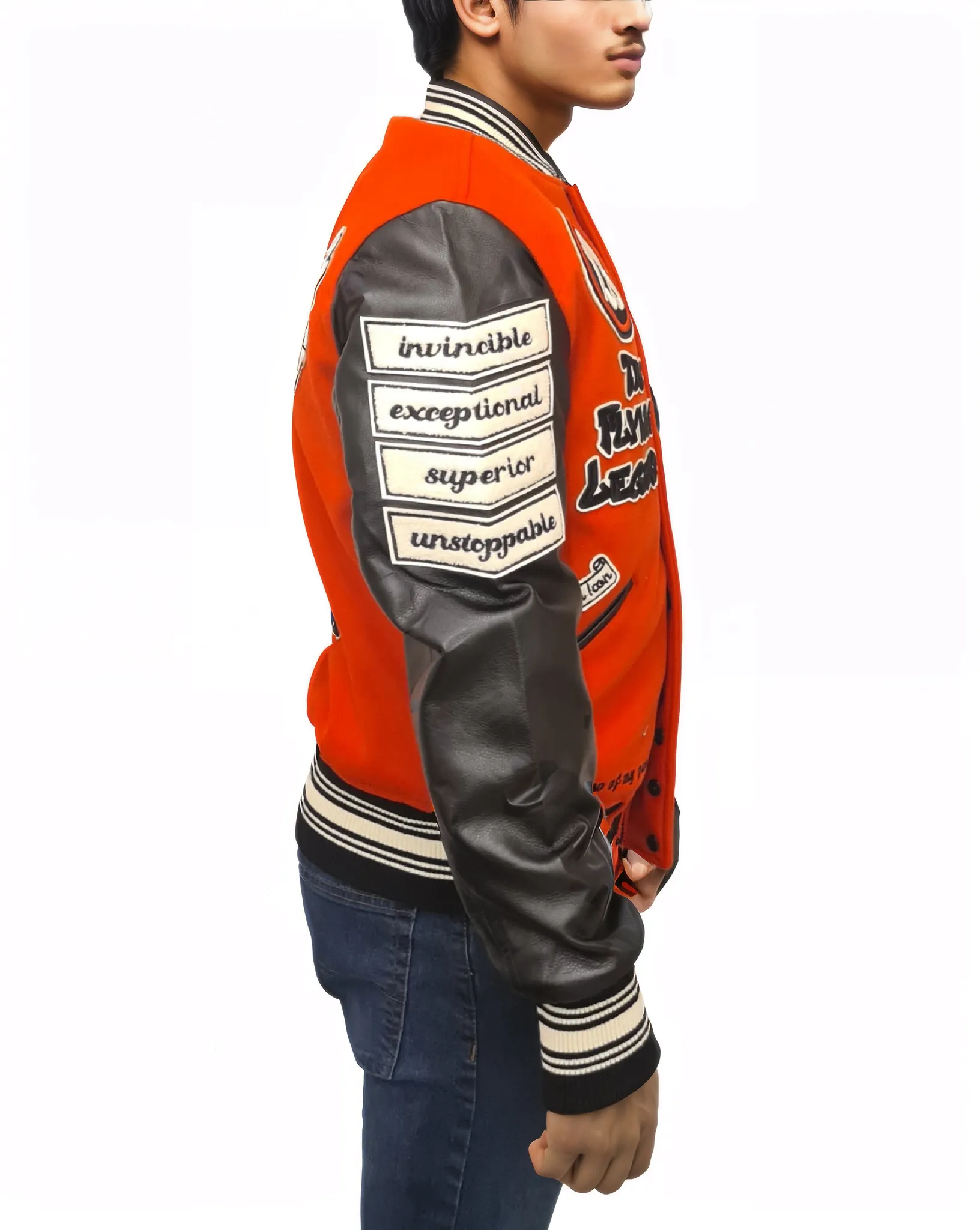 Mens Flying Legend Varsity Jacket 2437
