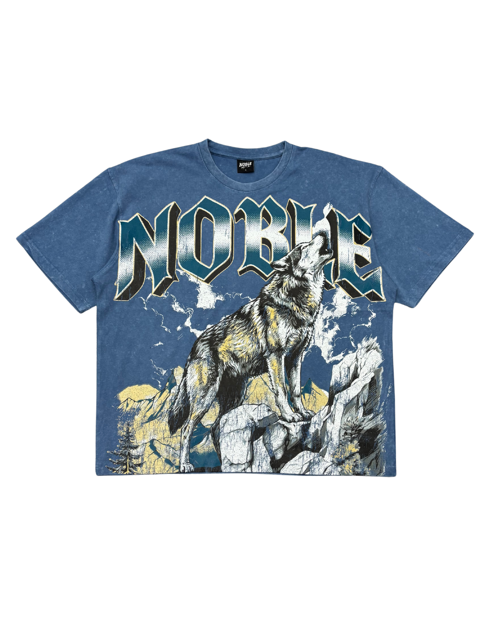 出*0様 kbykensuke wolf&wolff the mad shop Mens Wolf Shirt 8813