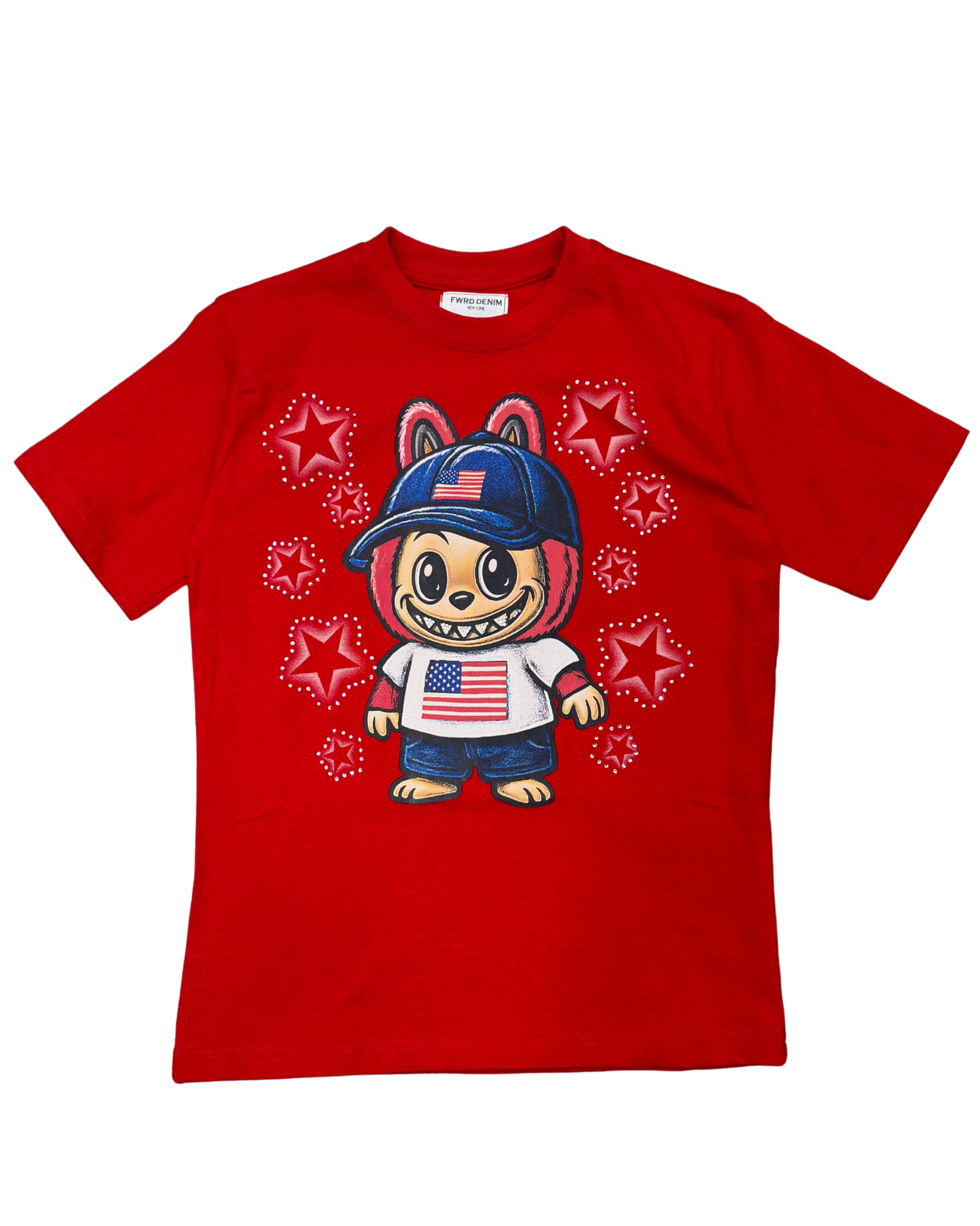 Kids American Labubu Shirt