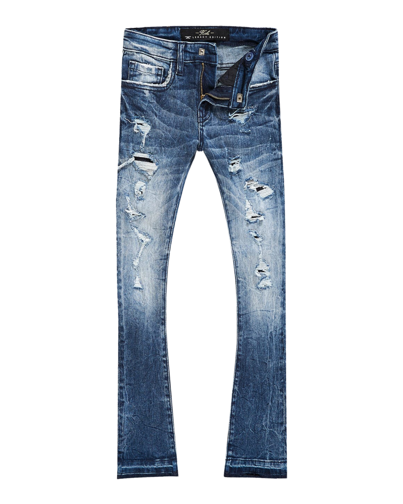 Kids Stacked Rockport Denim Jeans 1167
