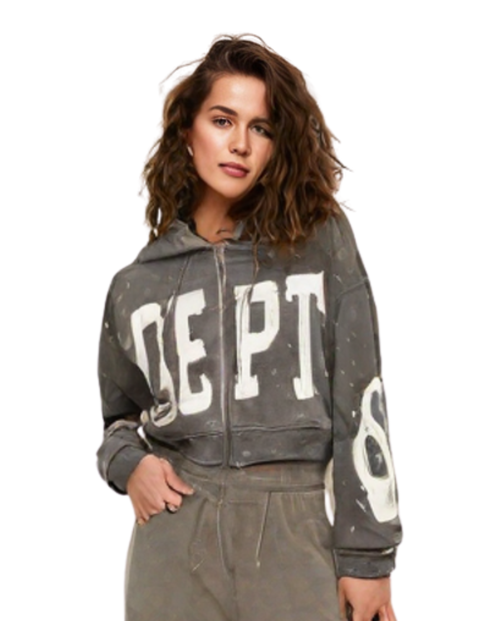 Dept Zip Up Hoodie