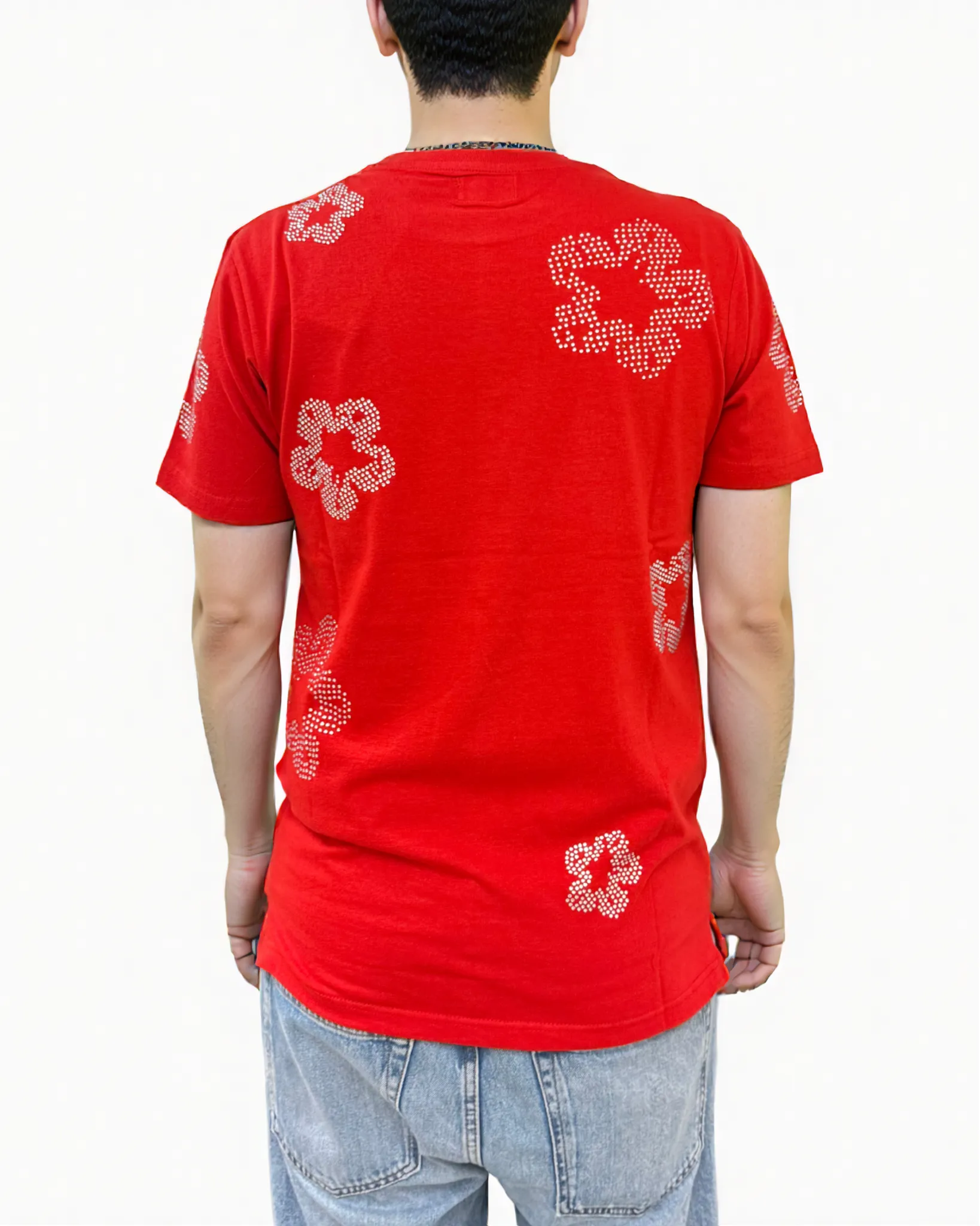 Mens Crystal Flower Shirt 180754