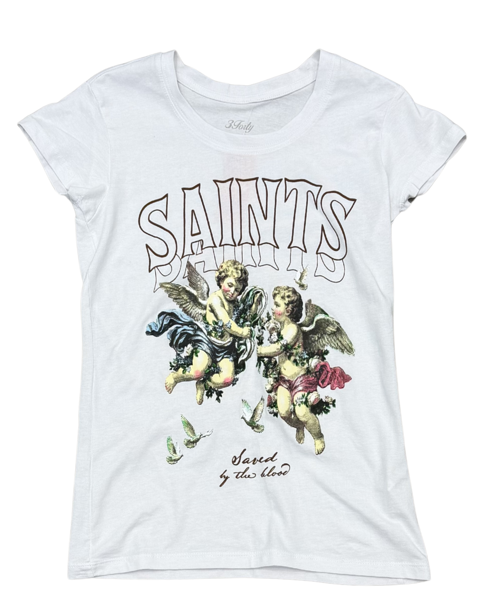 Womens Saved By The Blood Shirt