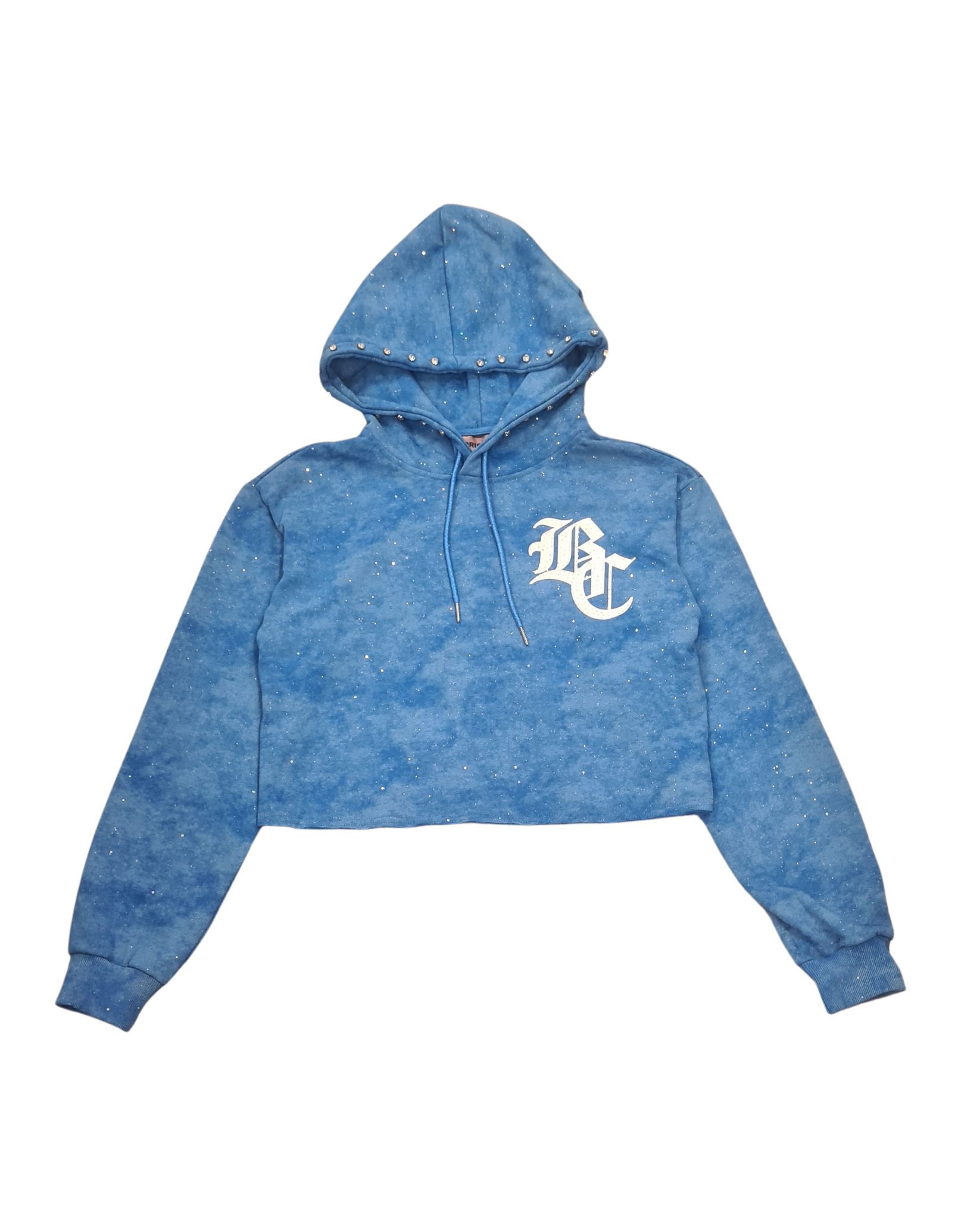 Blessed Chaos Rhinestone Hoodie