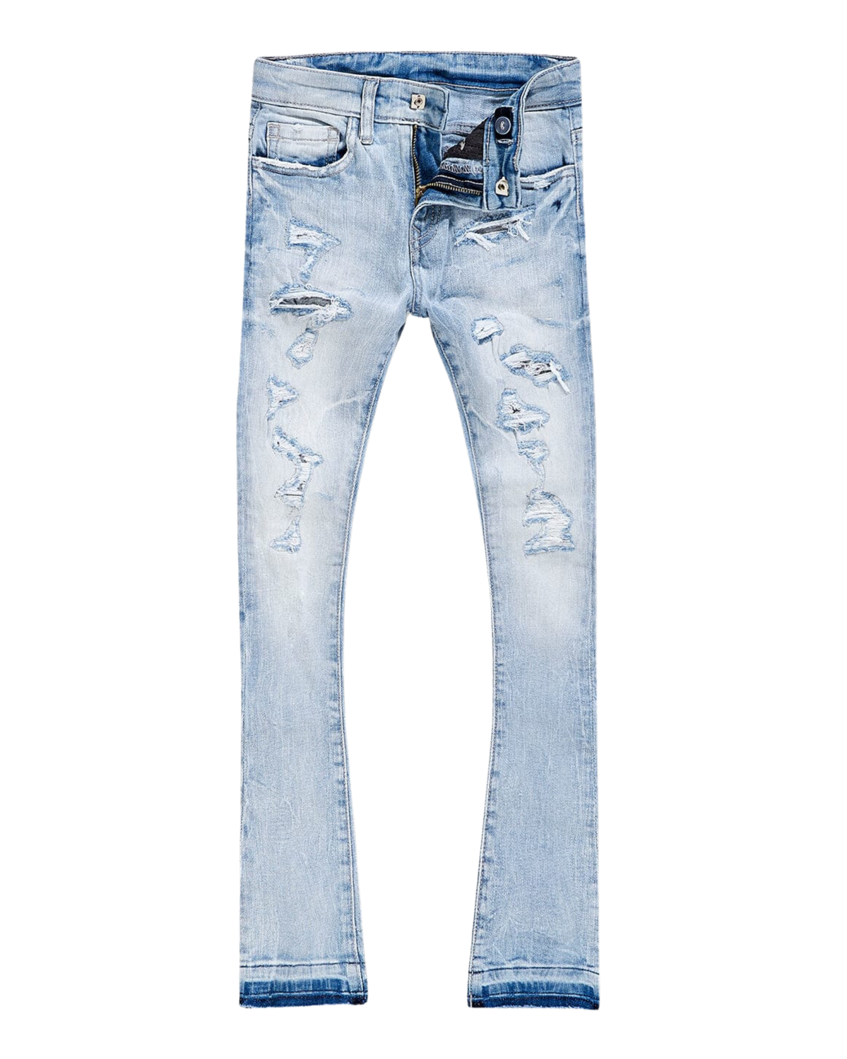 Kids Stacked Rockport Denim Jeans 1167