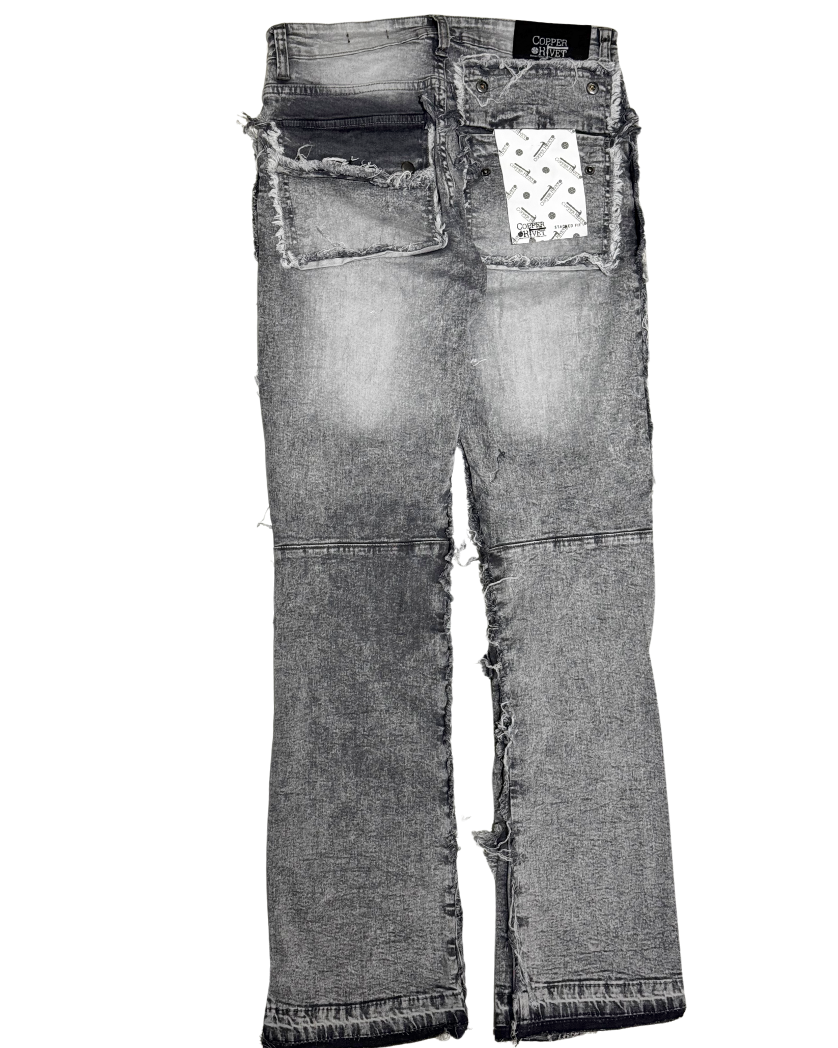 Fray Edge Cargo Stack Jean 513026
