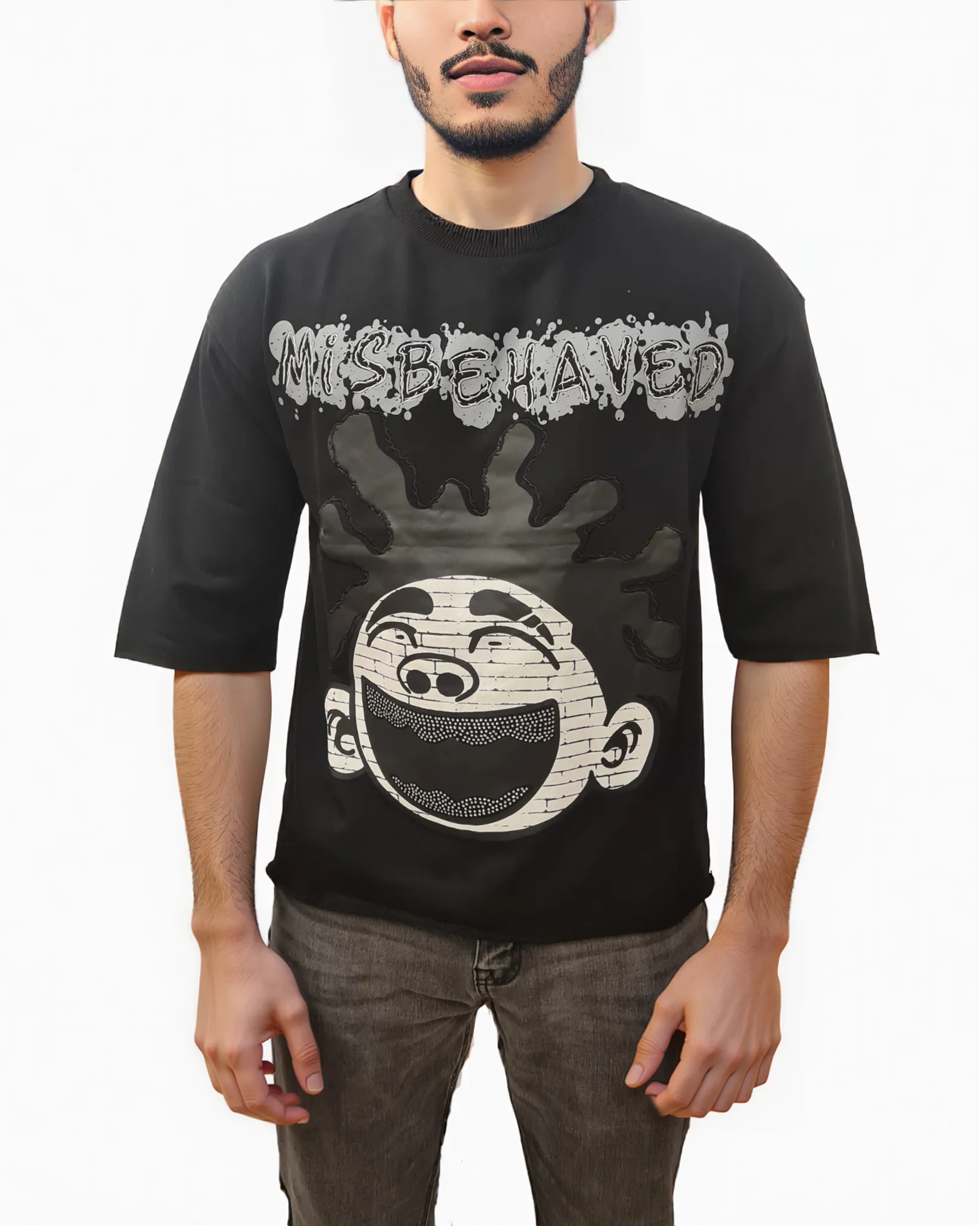 Misbehave Cropped Shirt