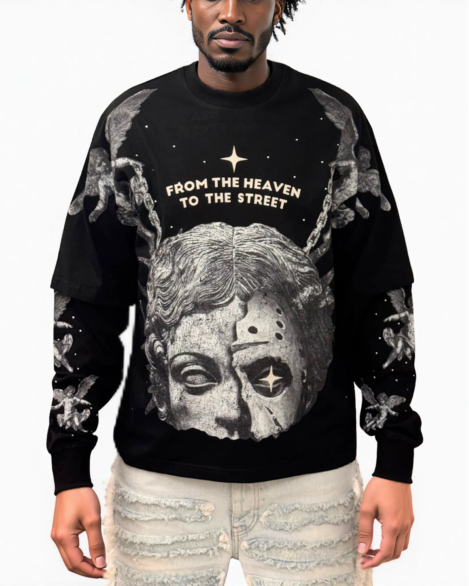 From The Heaven To street Full Sleeve Shirt
