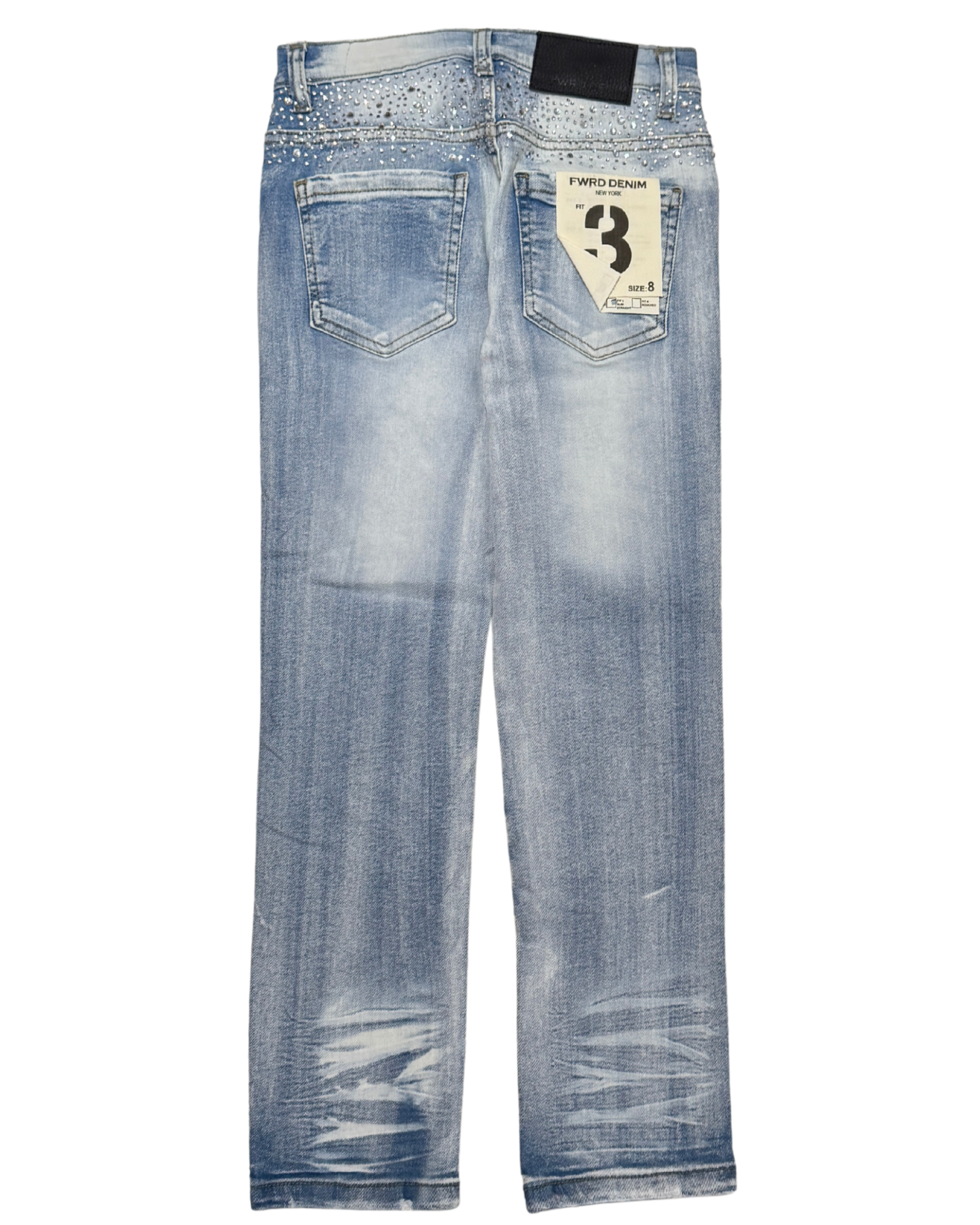 Kids Slim Straight Jeans FW330357