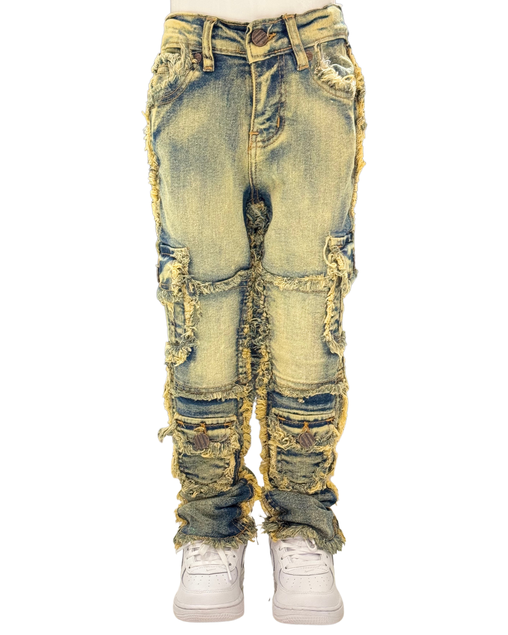 Kids Stacked Jeans 330011