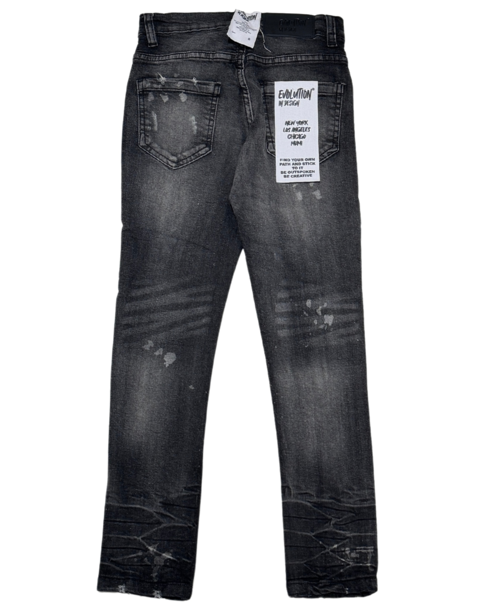 Kids Stacked Jeans EV 33953