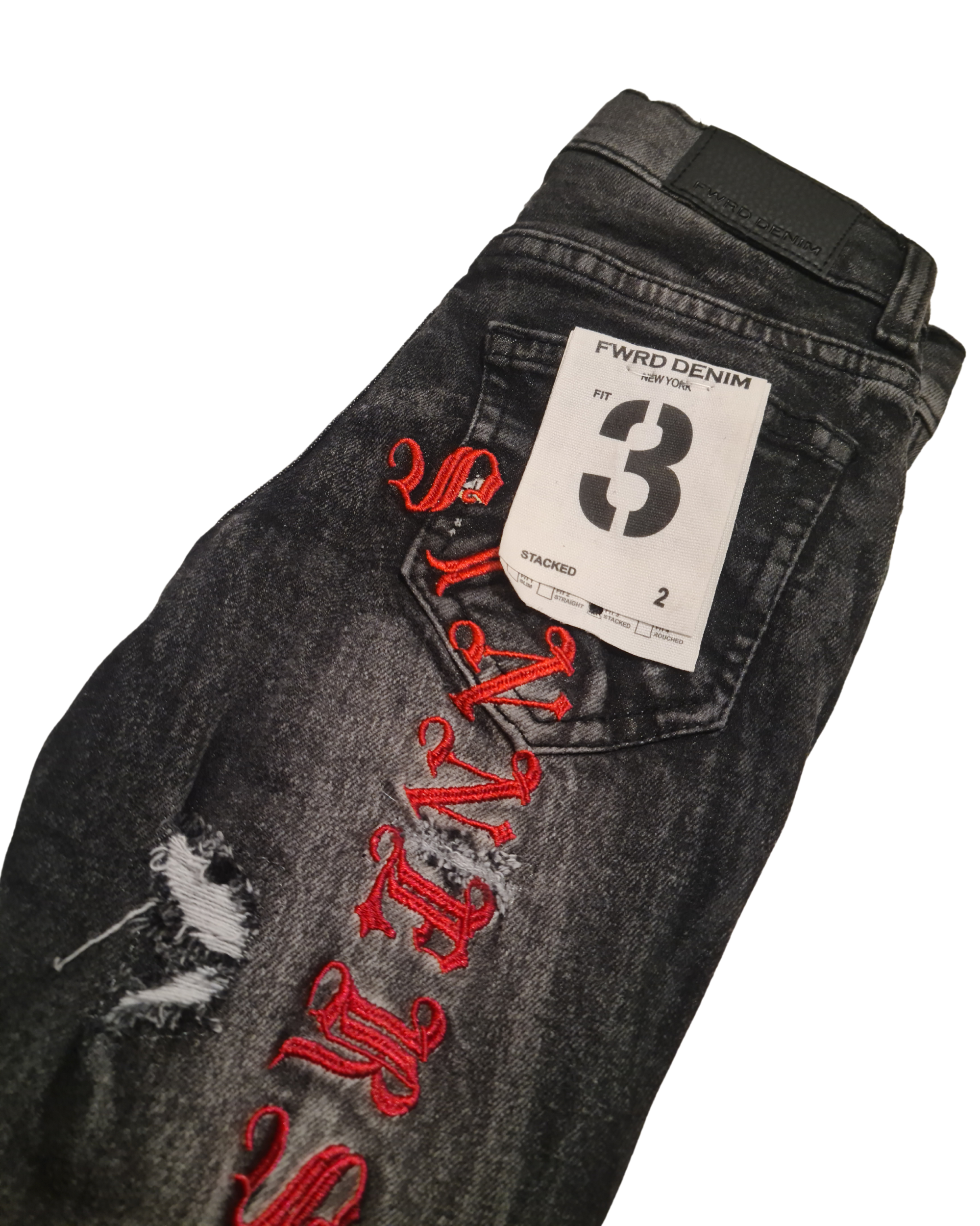 Kids Saints X Sinners Stacked Jeans 33948