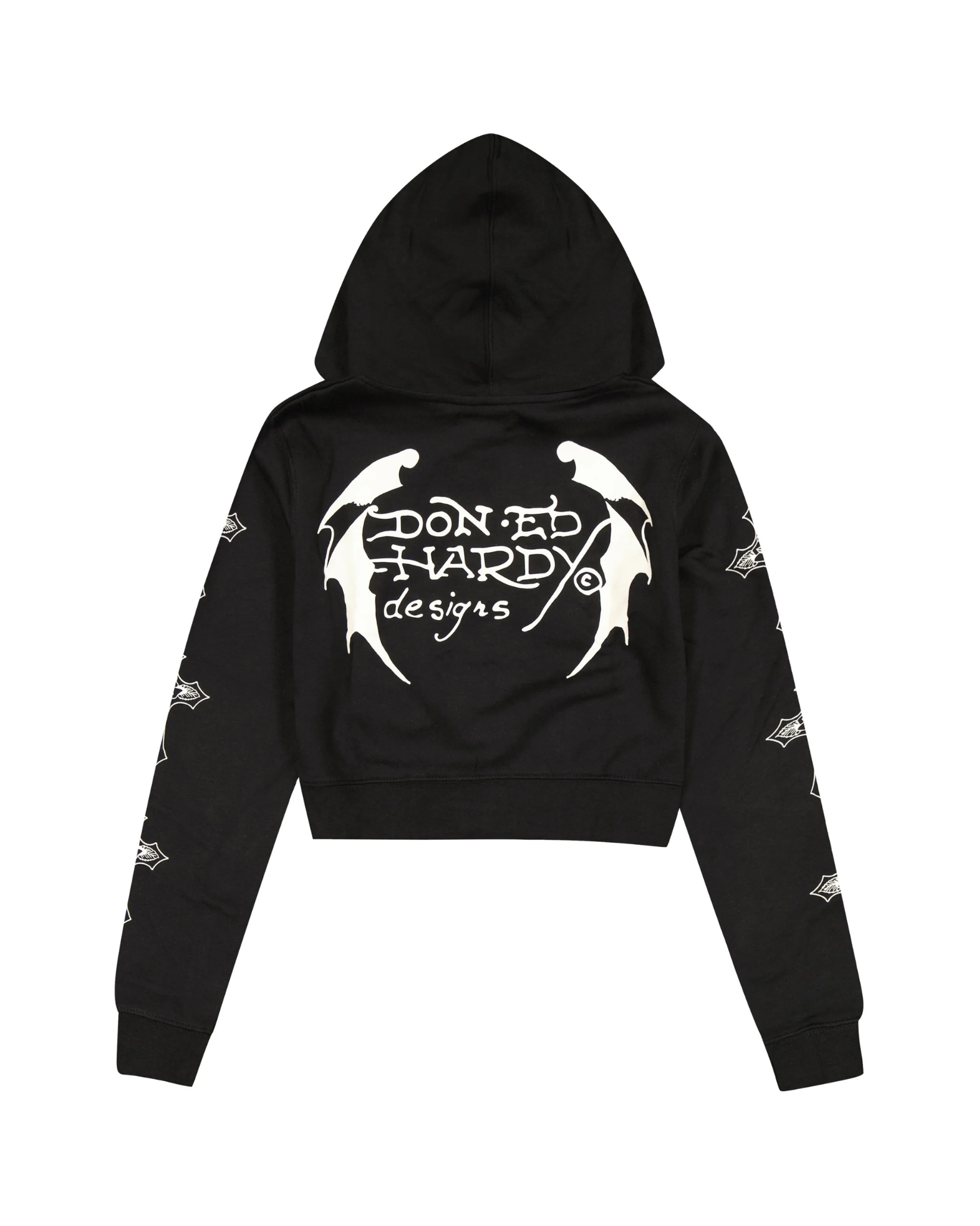 Crosses Zip Front Hoodie