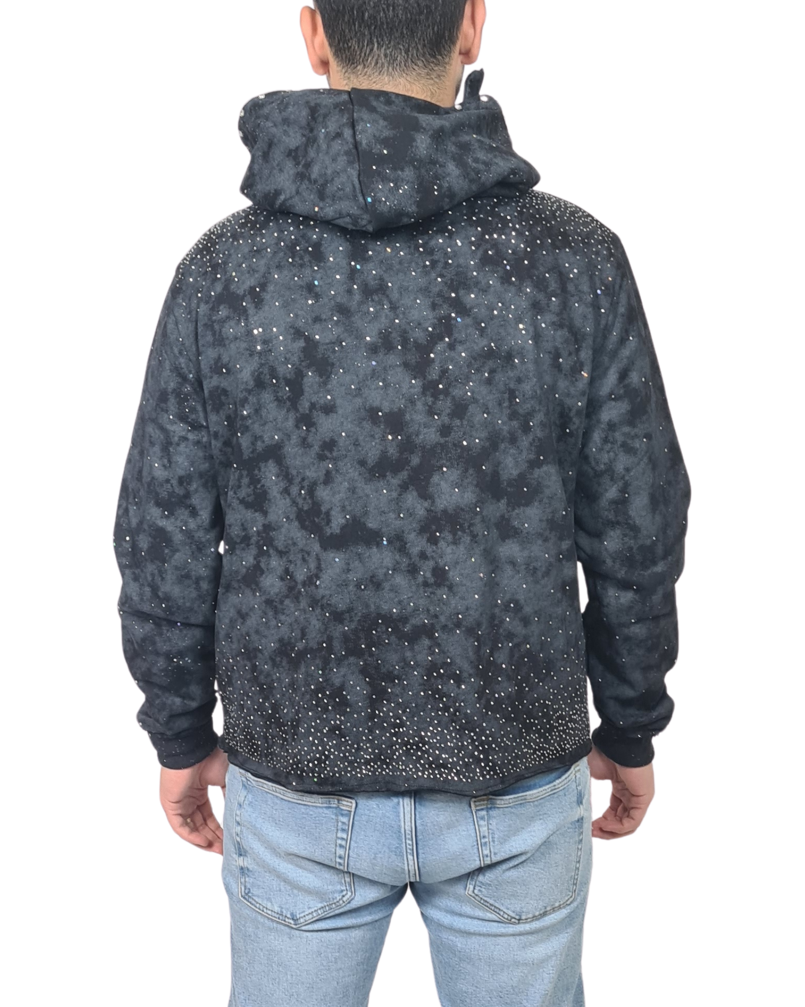 Escape Rhinestone Hoodie
