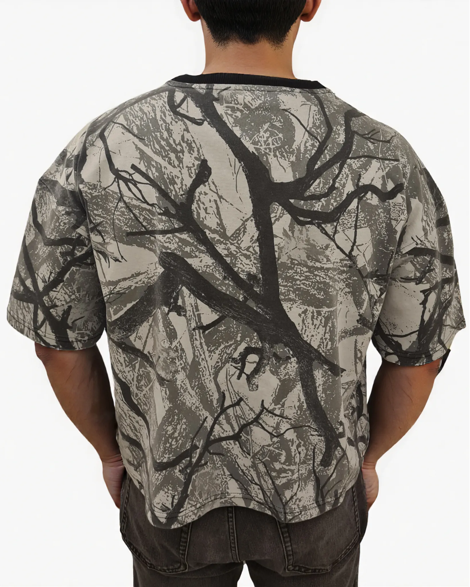 Mens Woblowide Crop Shirt 511021