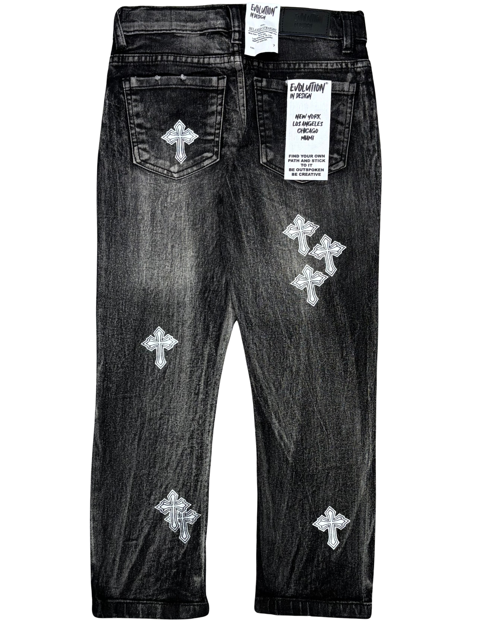 Kids Relaxed Straight Jean 330441LK