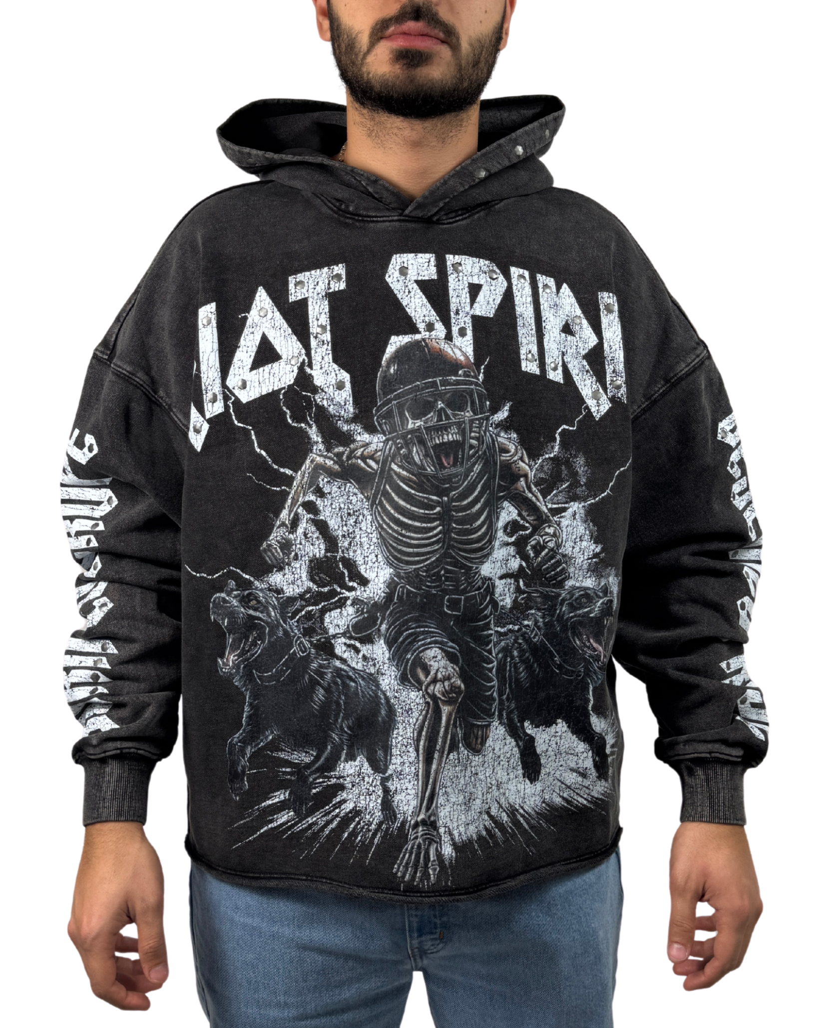Mens Riot Spirit Hoodie