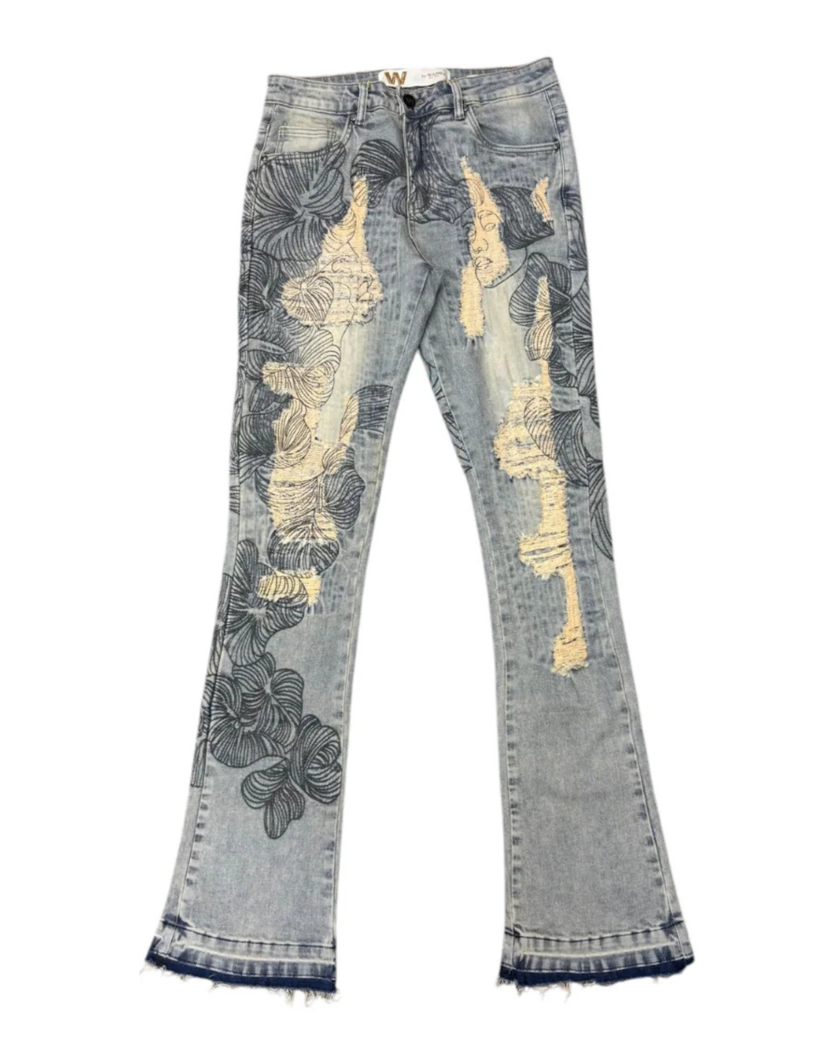 Mens Stacked Fit Jean M8356D