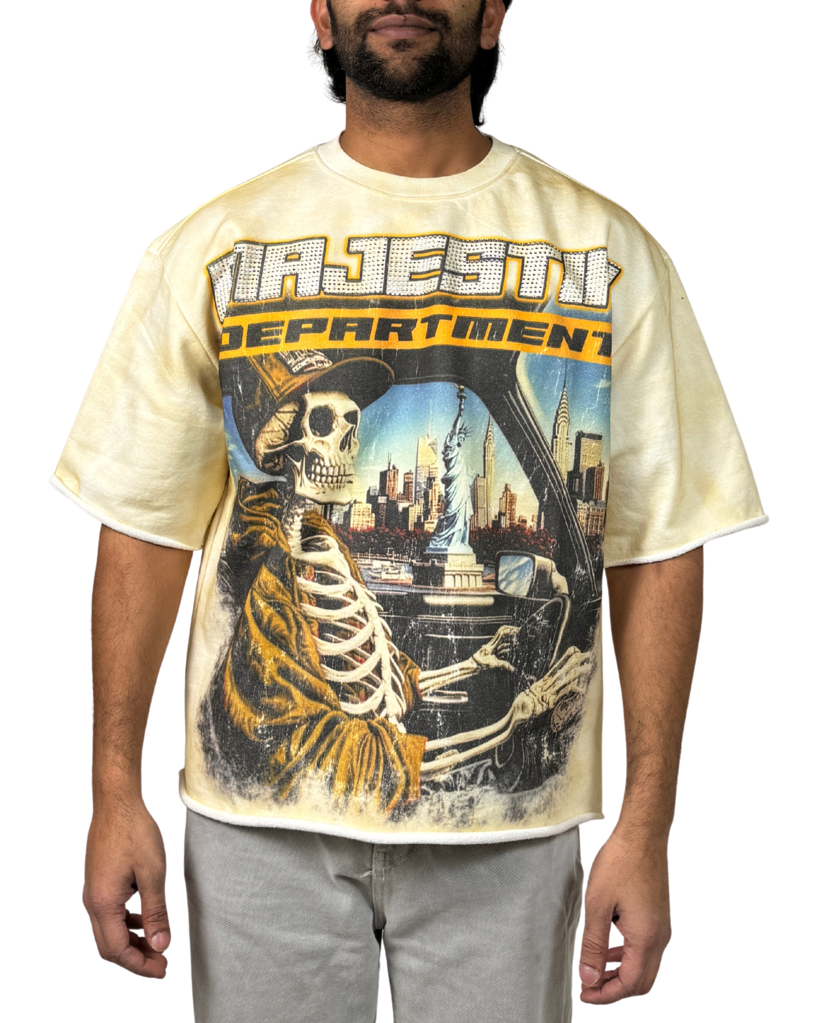 Skeleton With The Car Shirt